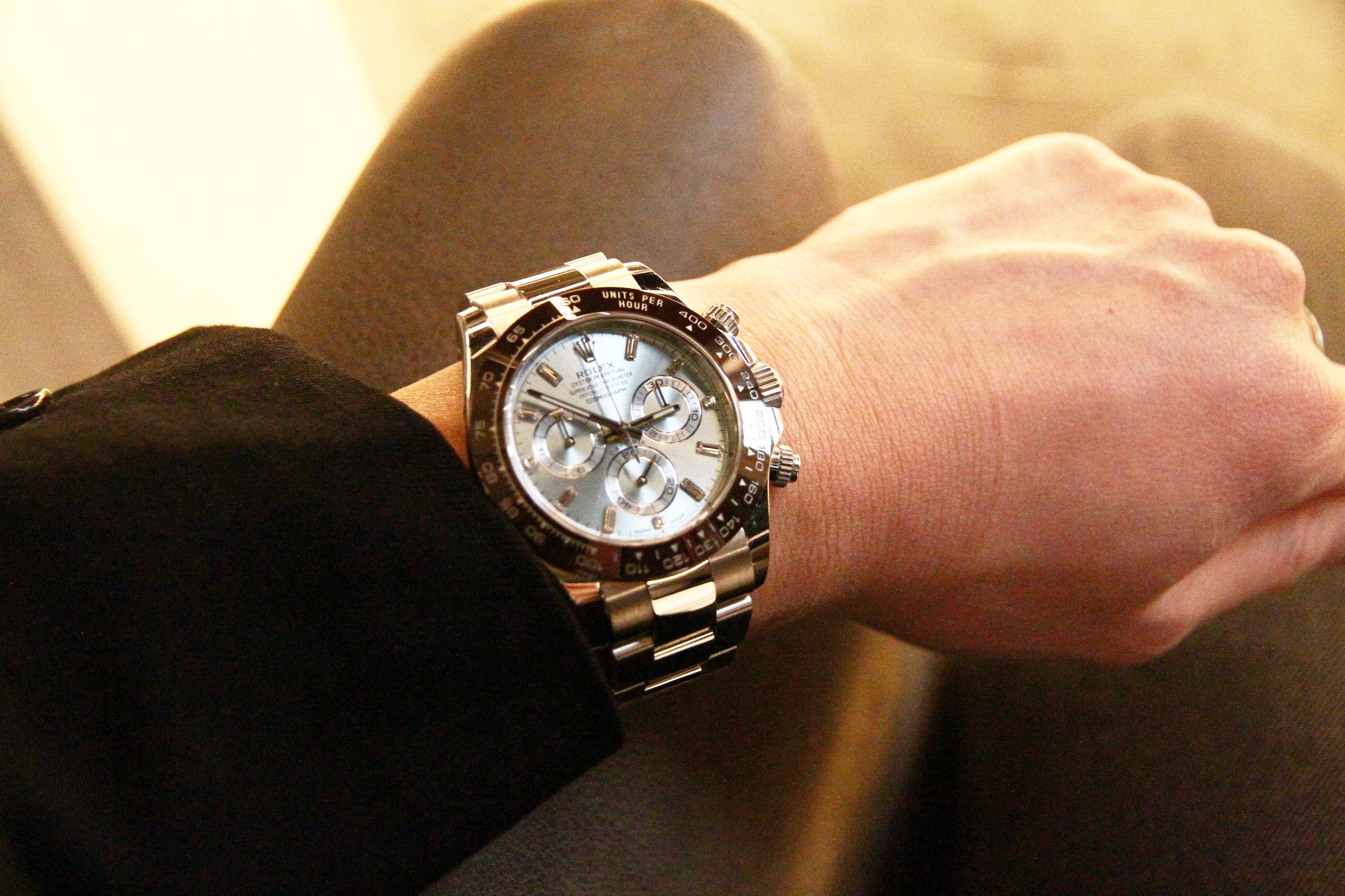 ロレックス コスモグラフデイトナ アイスブルー バケットダイヤ / ROLEX Cosmograph Daytona Ref.116506A