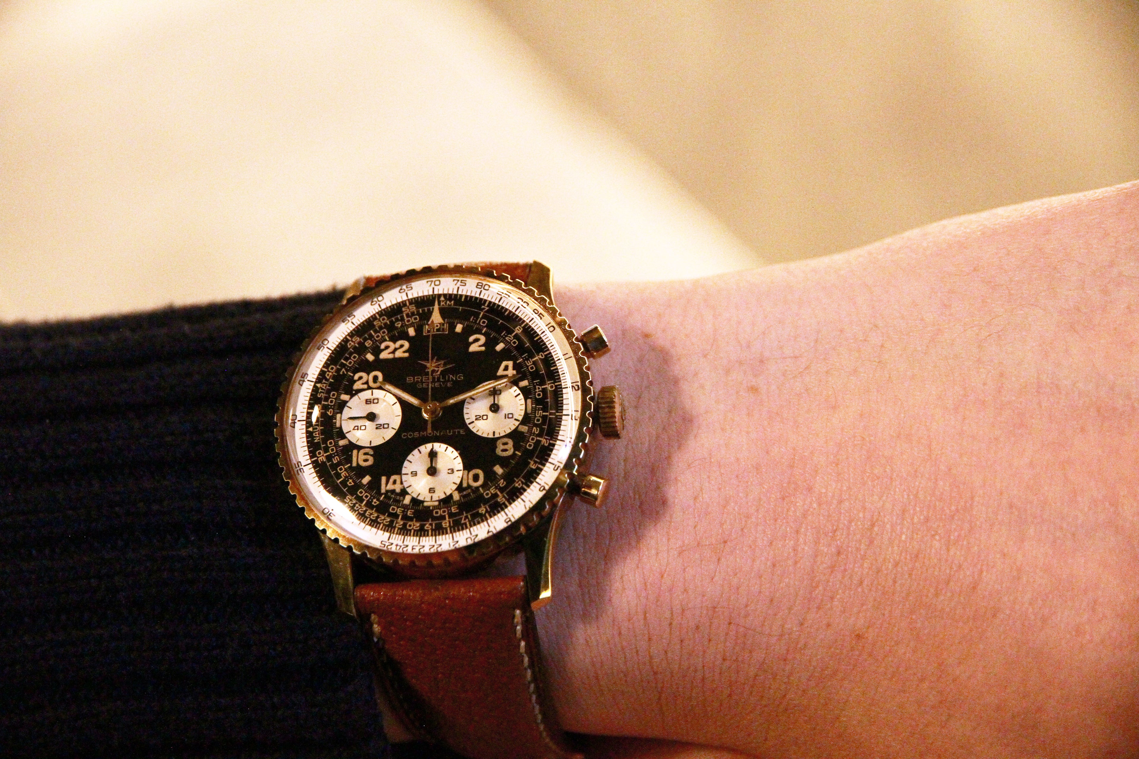 ブライトリング コスモノート Mk6 / BREITLING Cosmonaute Black Ref.809