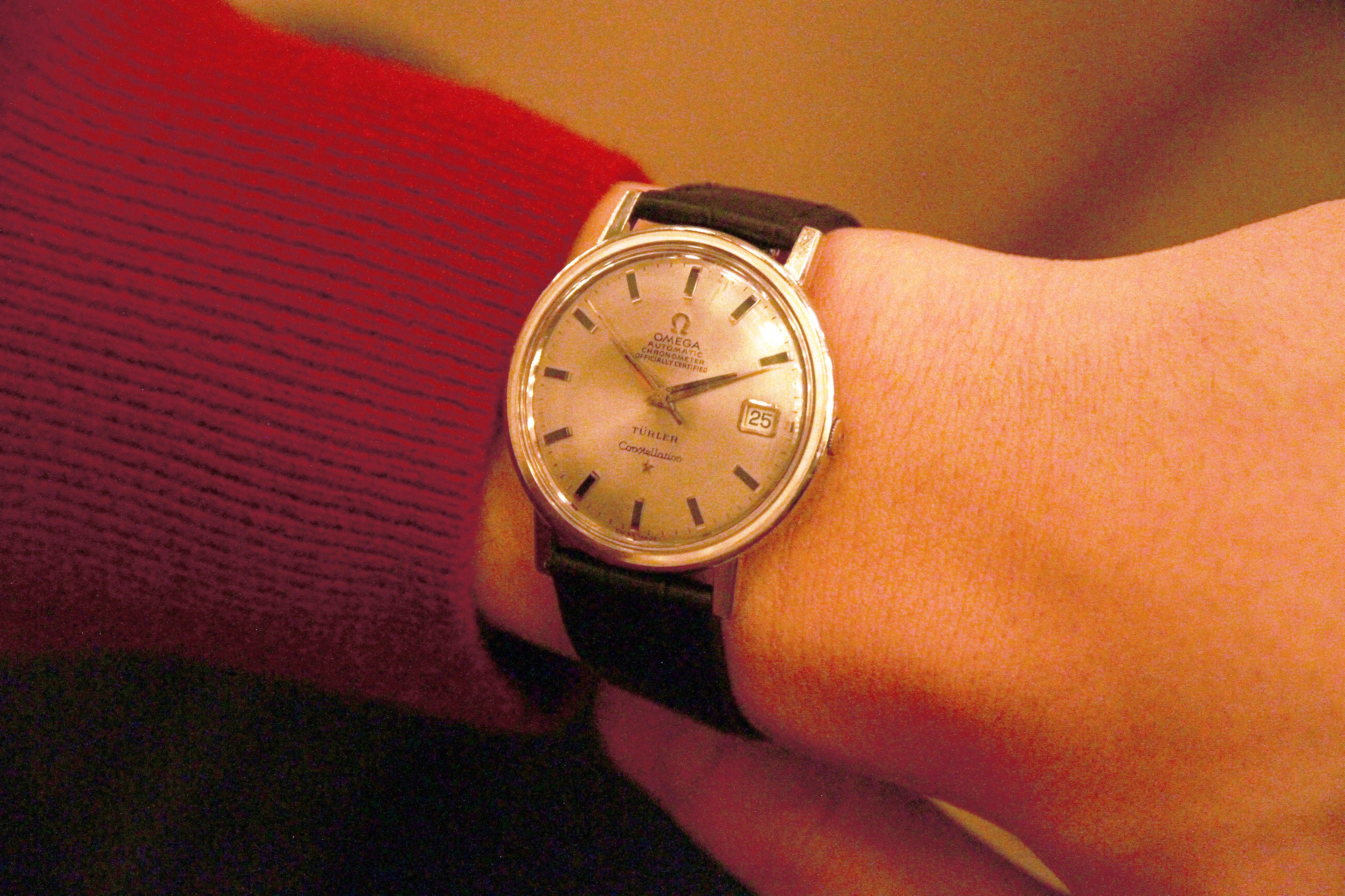 K18WG コンステレーション クロノメーター チューラー Wネーム / OMEGA Constellation Chronometer Ref.168.004/14 Cal.564