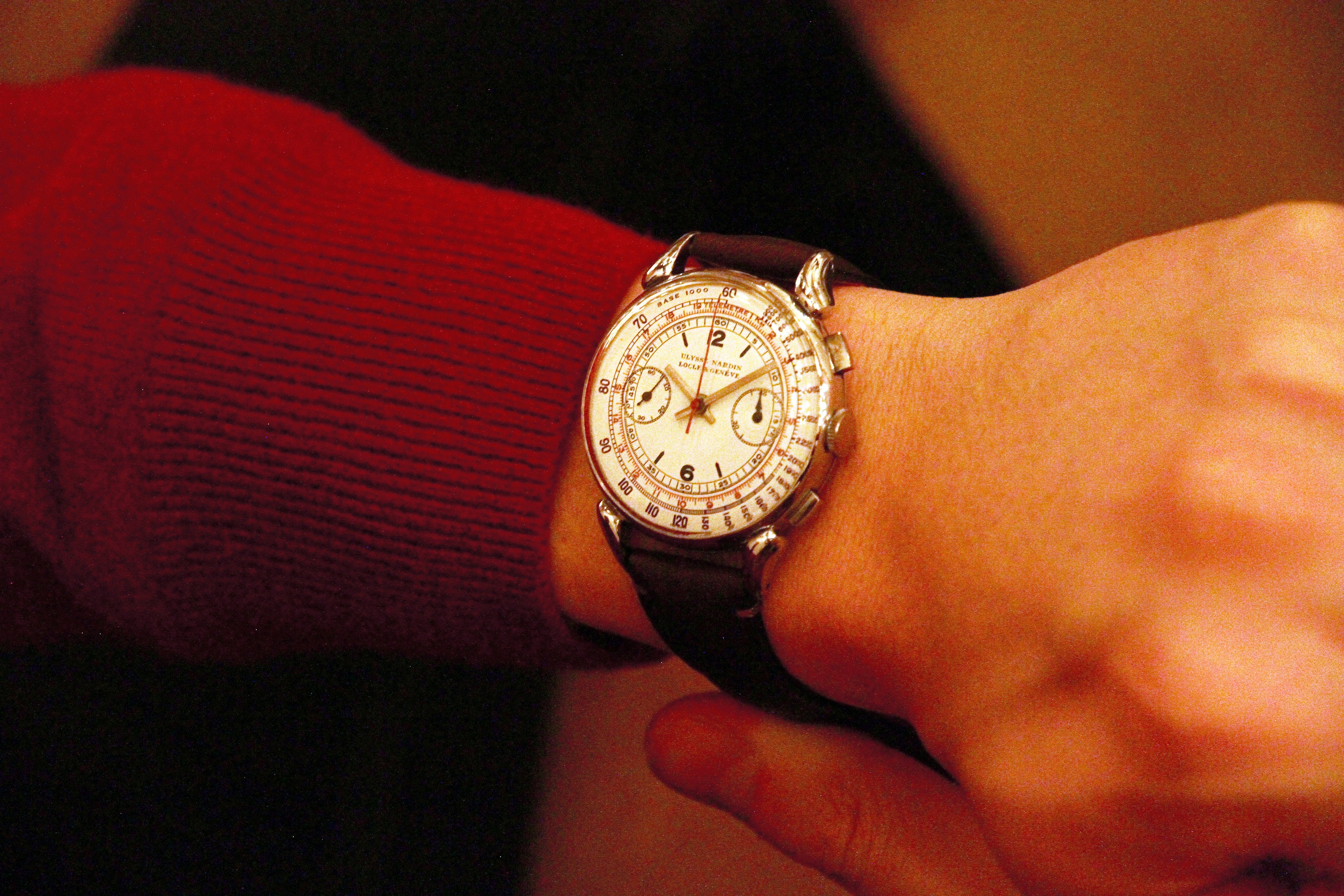 ユリスナルダン ヴィンテージ クロノグラフ 2reg / ULYSSE NARDIN Vintage Chronograph 2reg Ref.8156-2