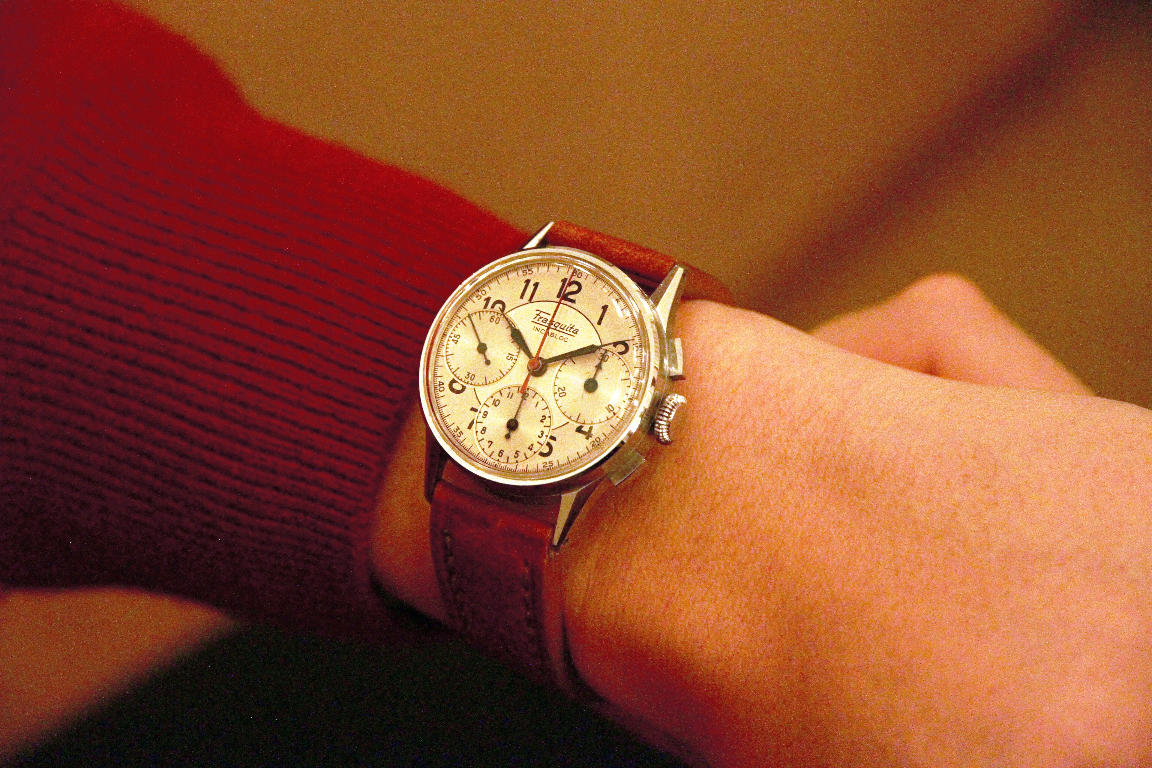 フラスキータ ヴィンテージ クロノグラフ 3reg / Frasquita Vintage chronograph 3reg Cal.Venus150