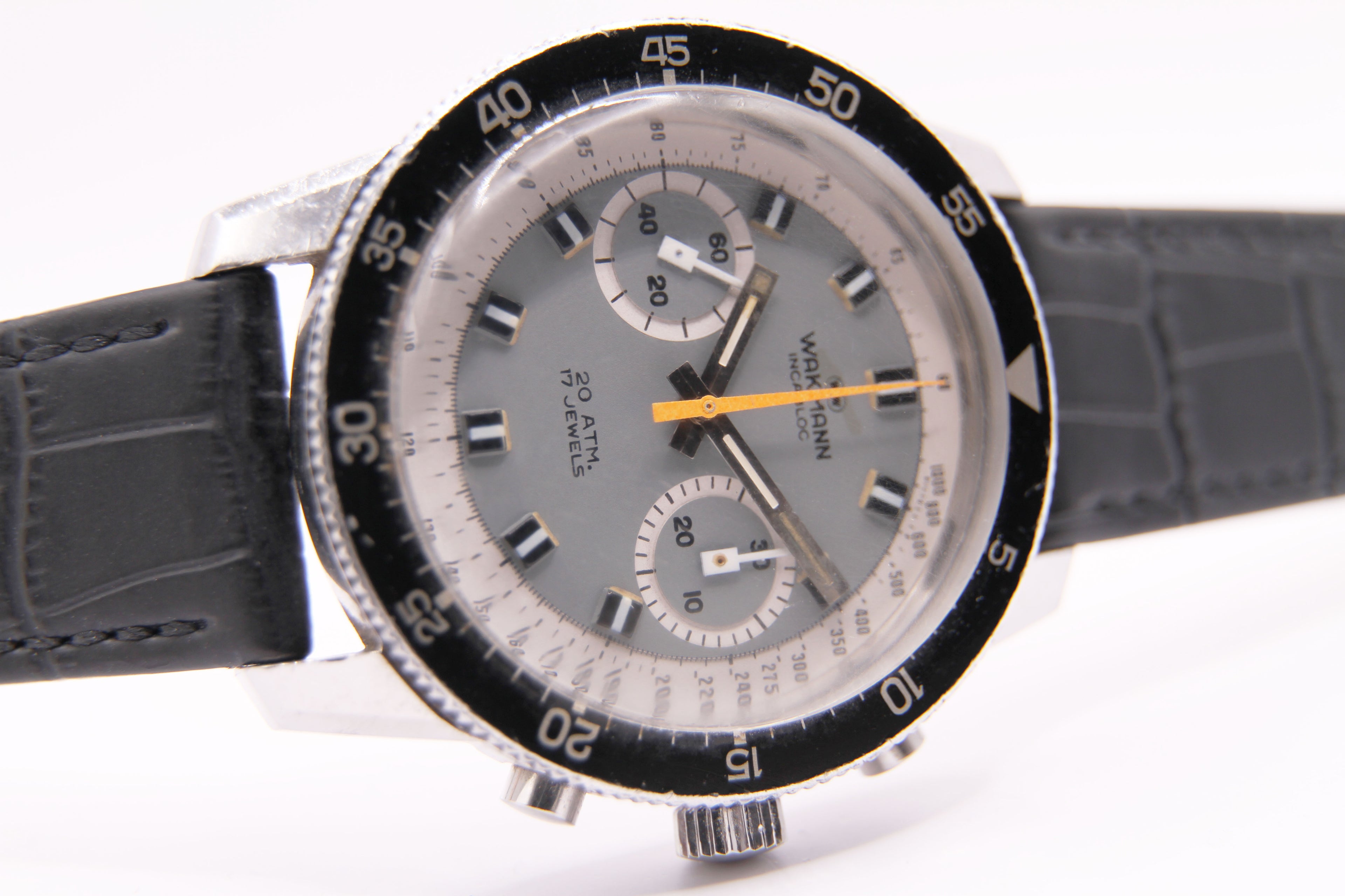 ワックマン=ブライトリング ヴィンテージ クロノグラフ 2reg / WAKMANN Vintage Chronograph 2reg Ref.6886 Cal.Valjoux7733