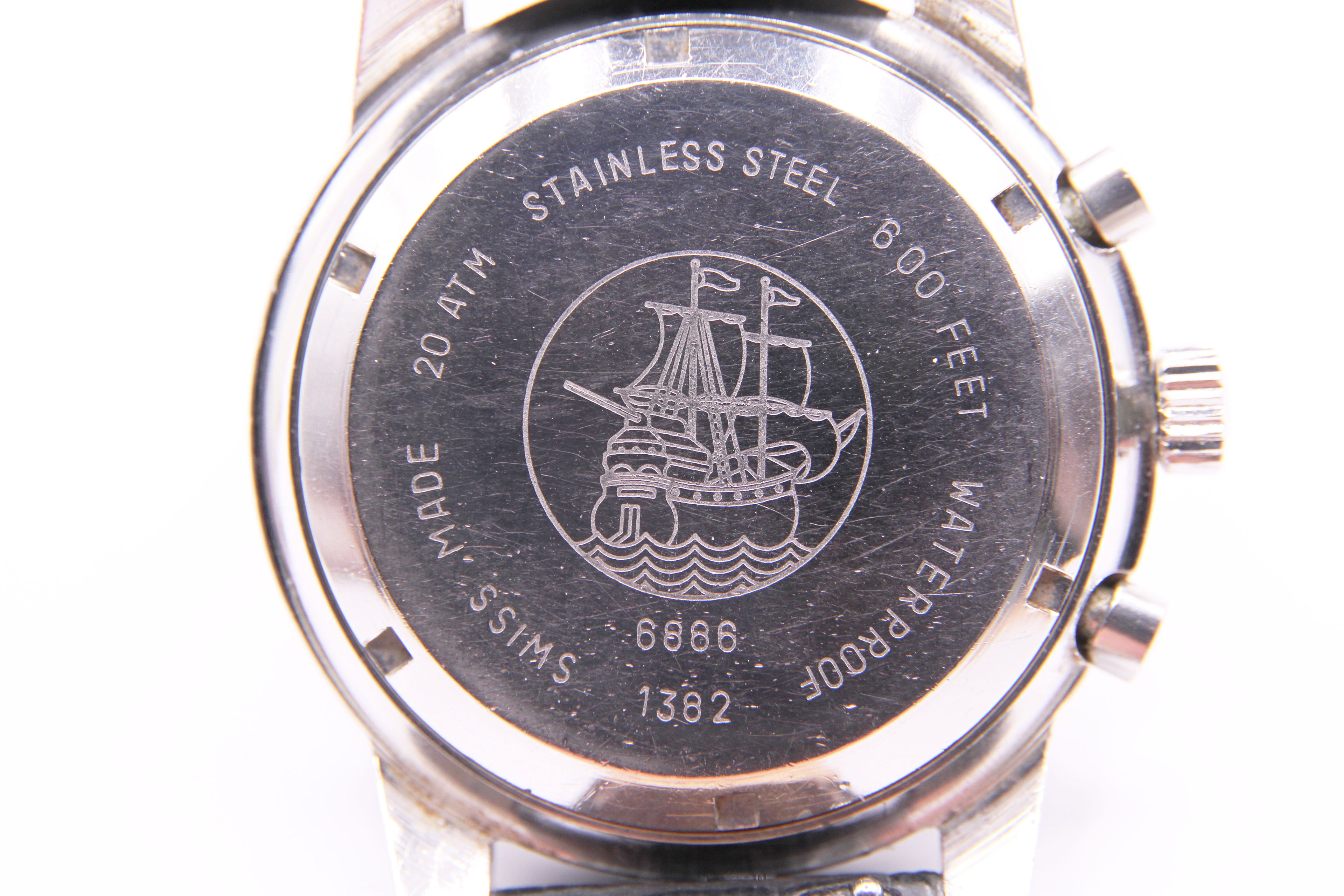 ワックマン=ブライトリング ヴィンテージ クロノグラフ 2reg / WAKMANN Vintage Chronograph 2reg Ref.6886 Cal.Valjoux7733