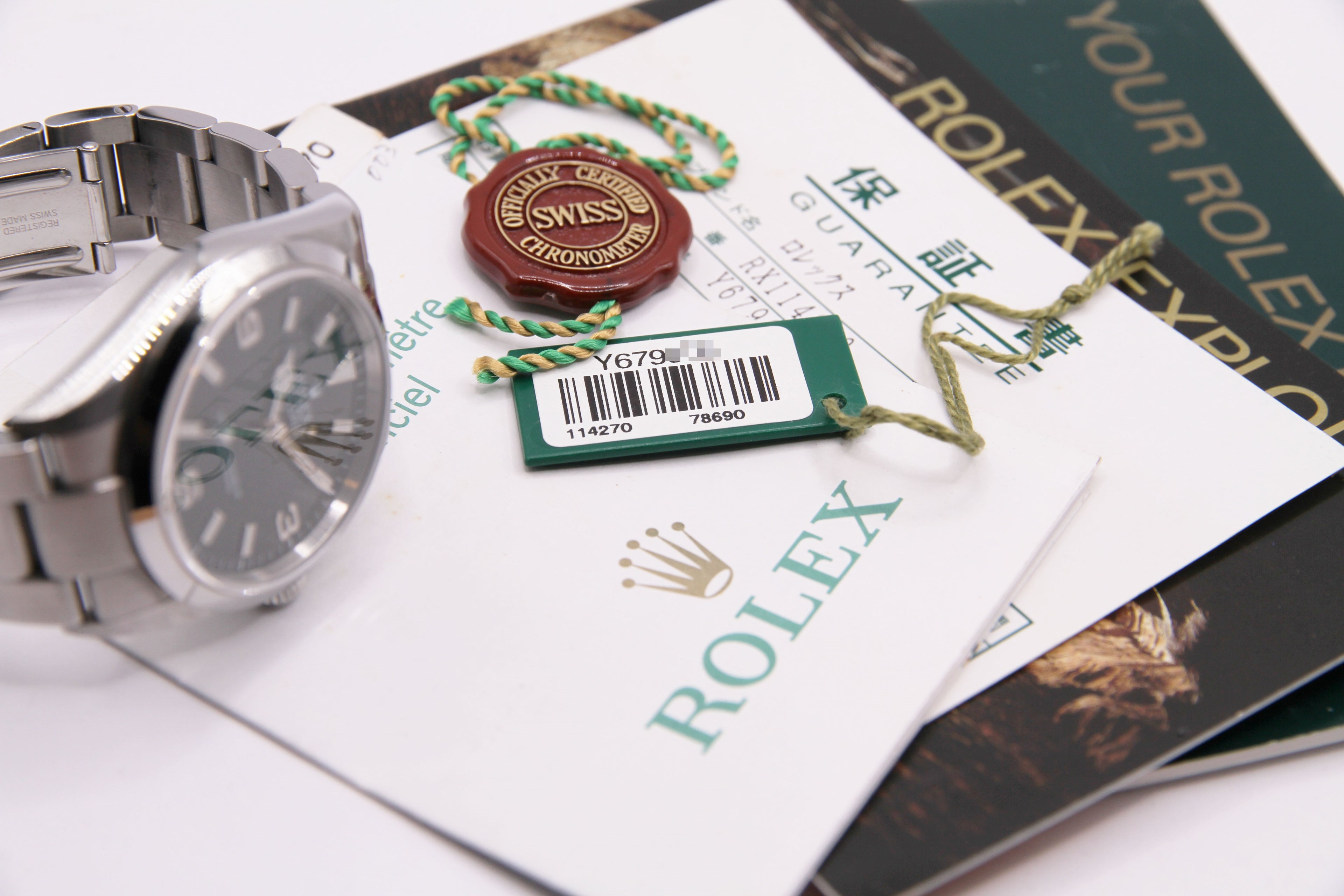 エクスプローラーⅠ / ROLEX EXOLORER Ⅰ Ref.114270