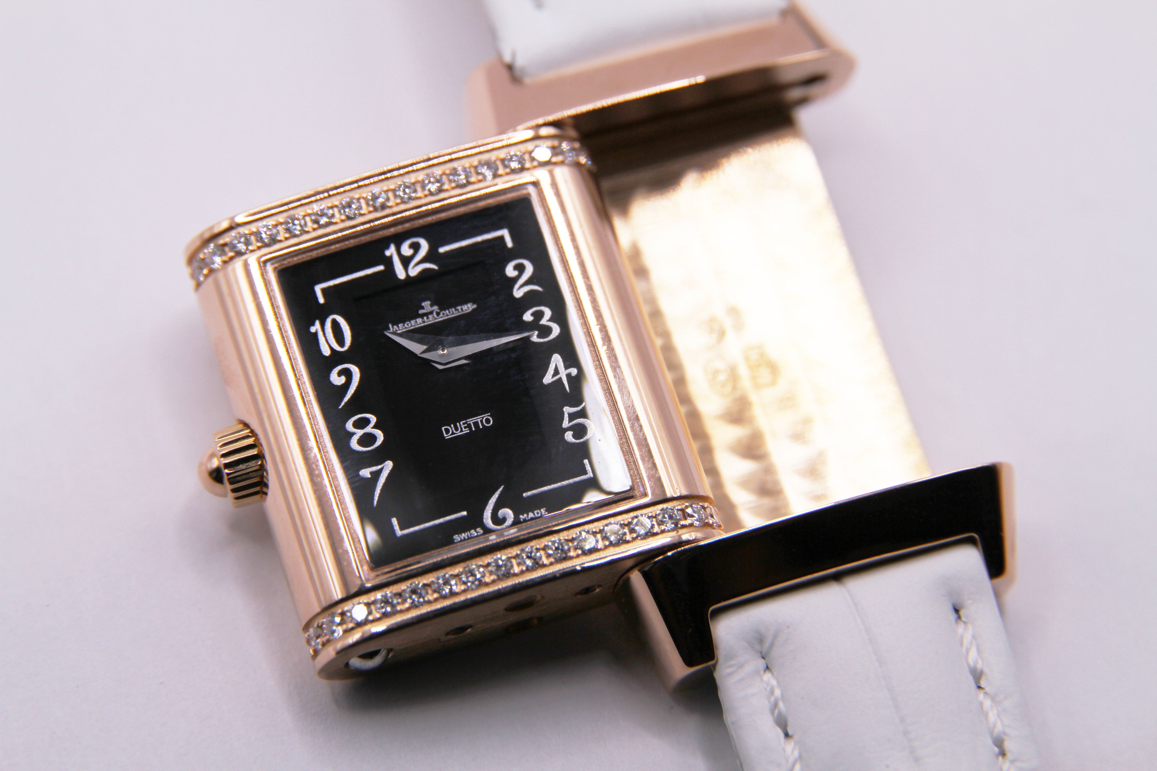 ジャガールクルト レベルソ デュエット デュオ / JAEGER LECOULTRE Reverso Duetto Duo Rose Gold Ref.Q2662420(266.2.44)
