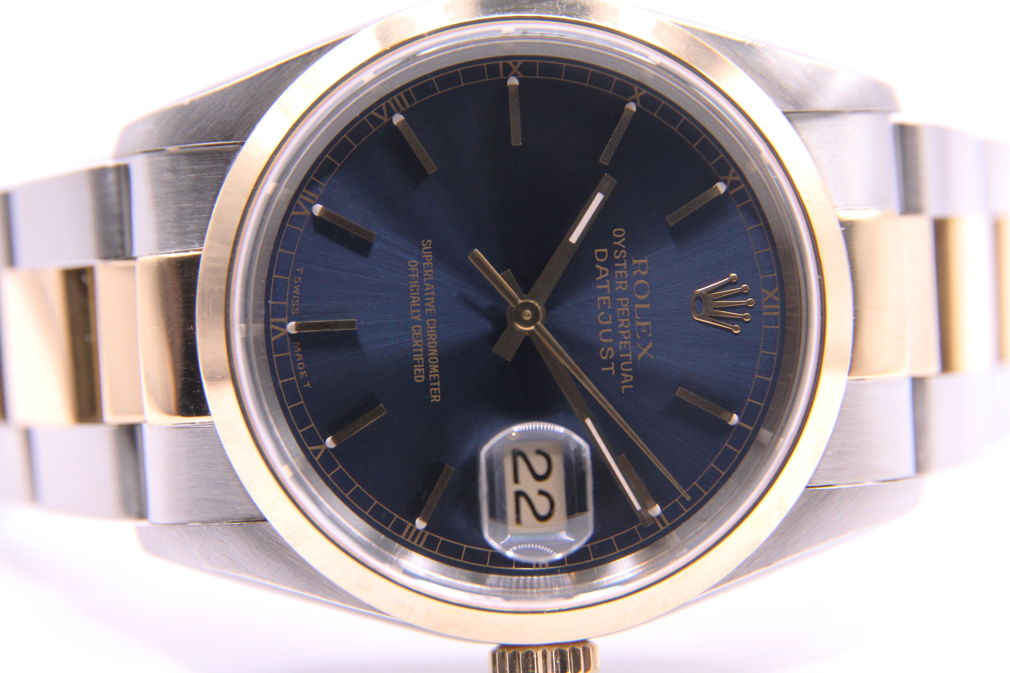 デイトジャスト 青文字盤 / ROLEX DateJust Blue Dial Ref.16203