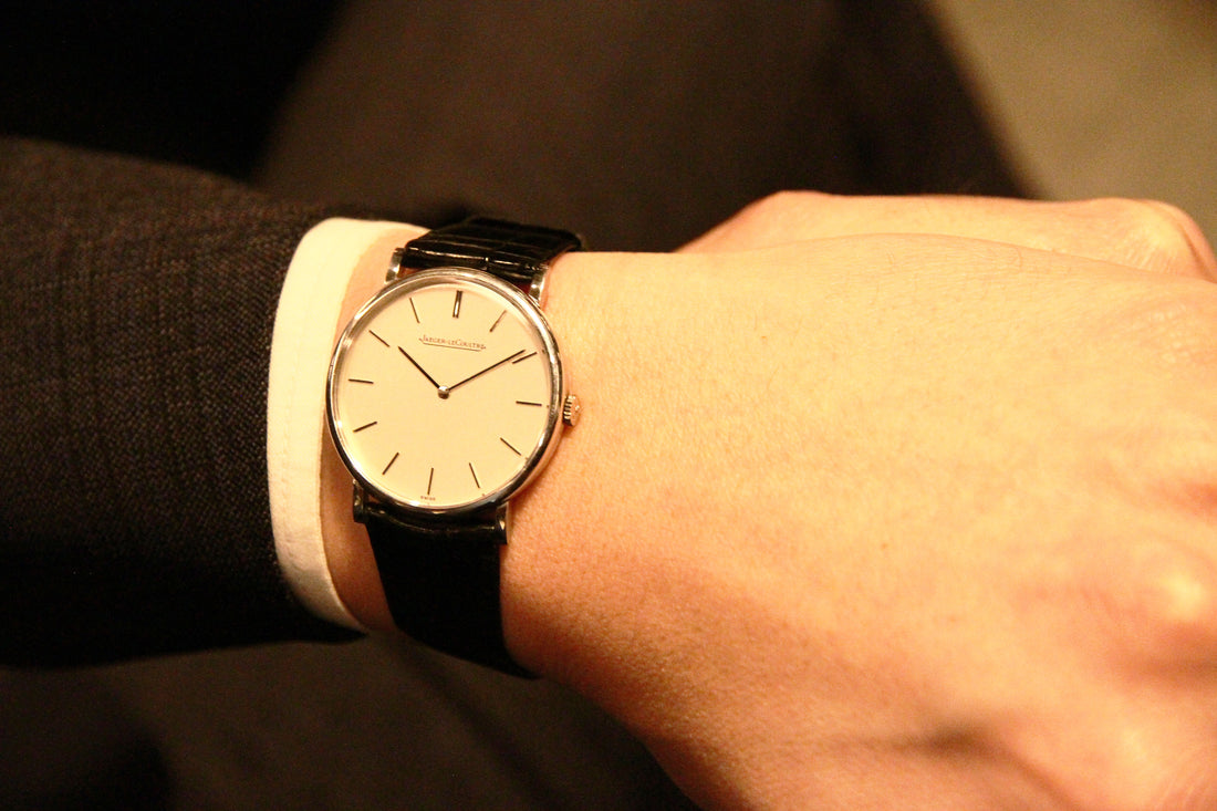 ジャガールクルト by ジェラルドジェンタ K18WG無垢 / Jaeger Lecoultre by Gerald Genta Cal.P838