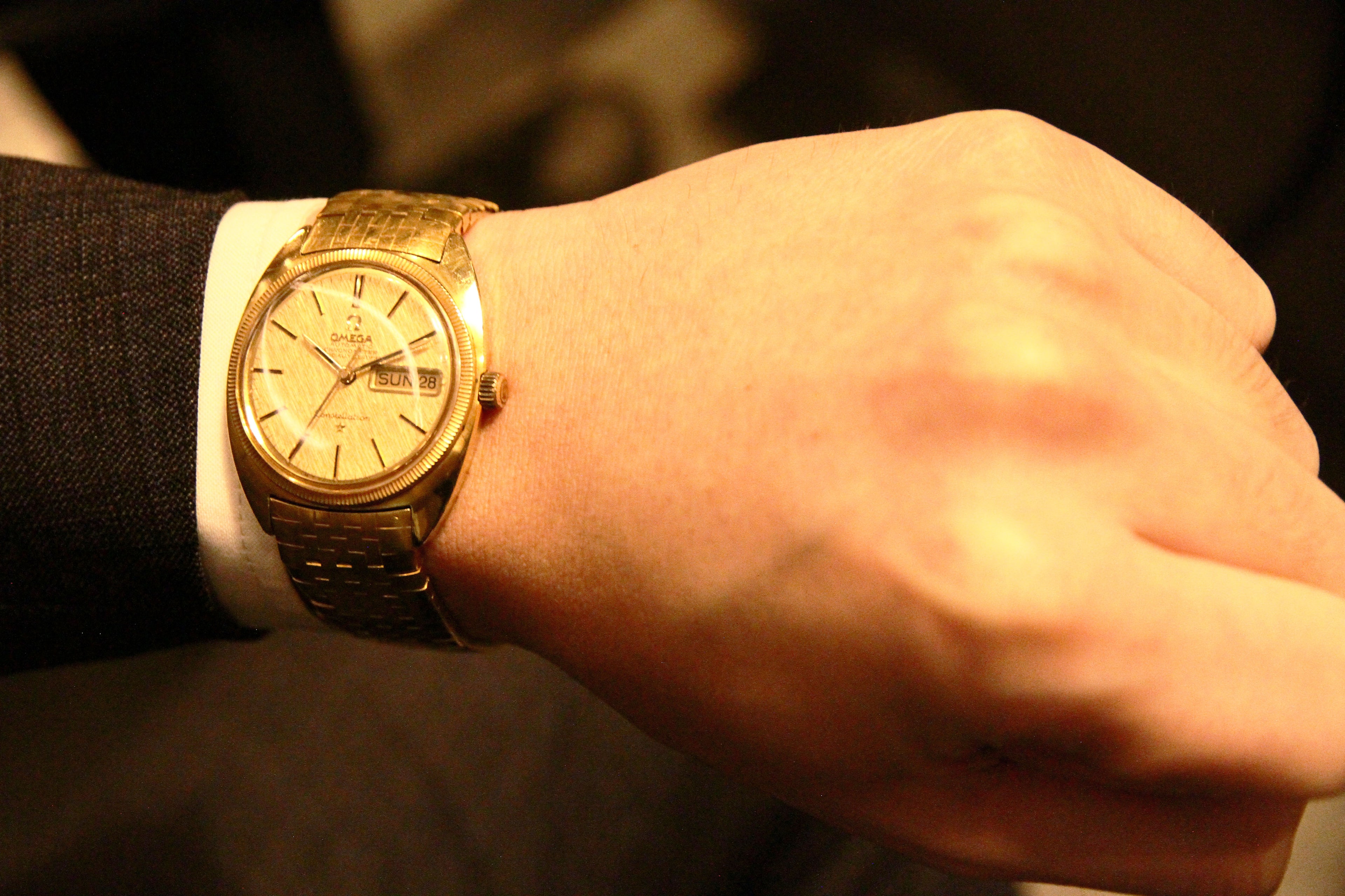 オメガ コンステレーション クロノメーター Cライン デイデイト / OMEGA Constellation chronometer C line Daydate Ref.168.029 Cal.751