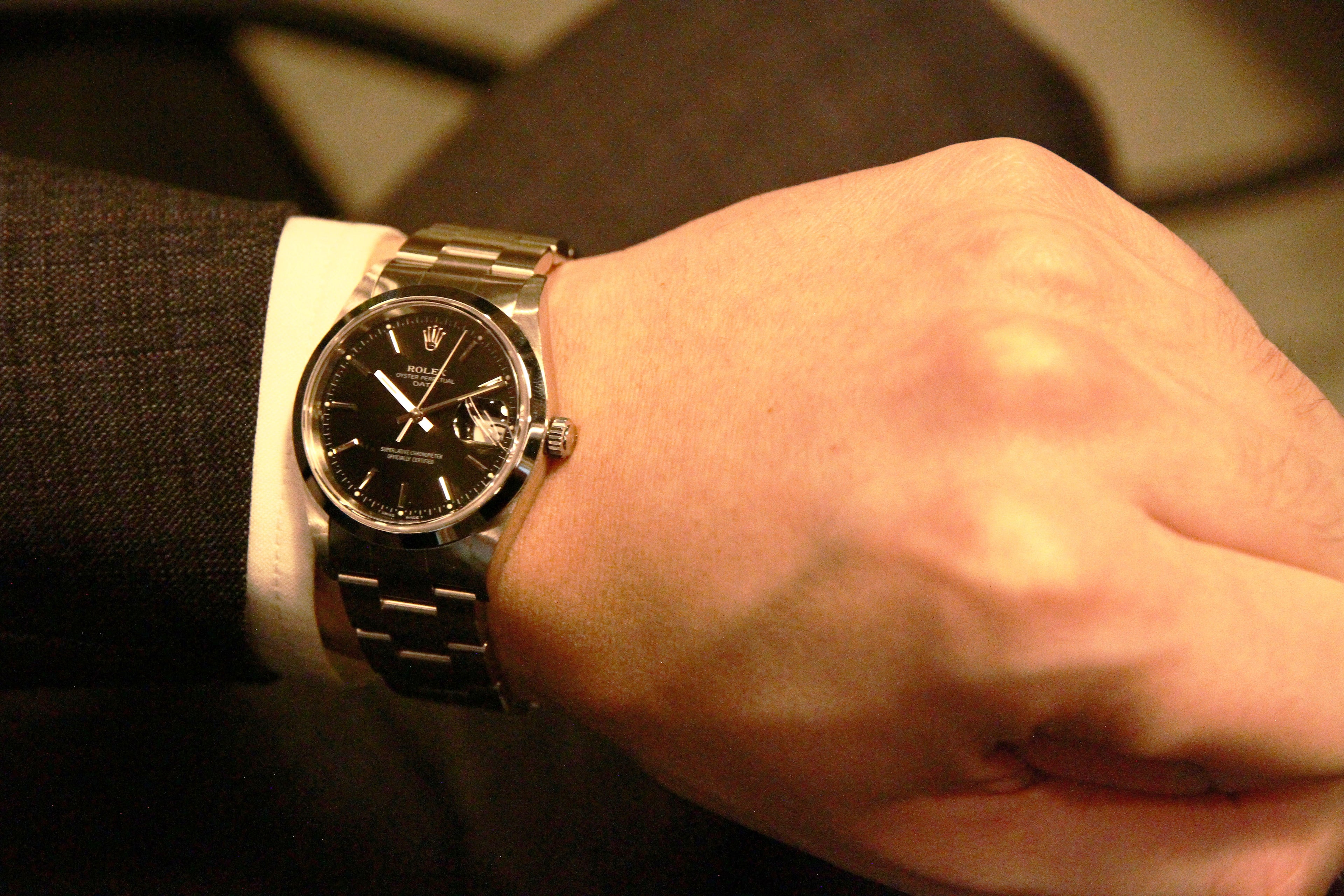 ロレックス オイスターパーペチュアルデイト 黒 / ROLEX Ref.15200 Oyster Perpetual Date Black