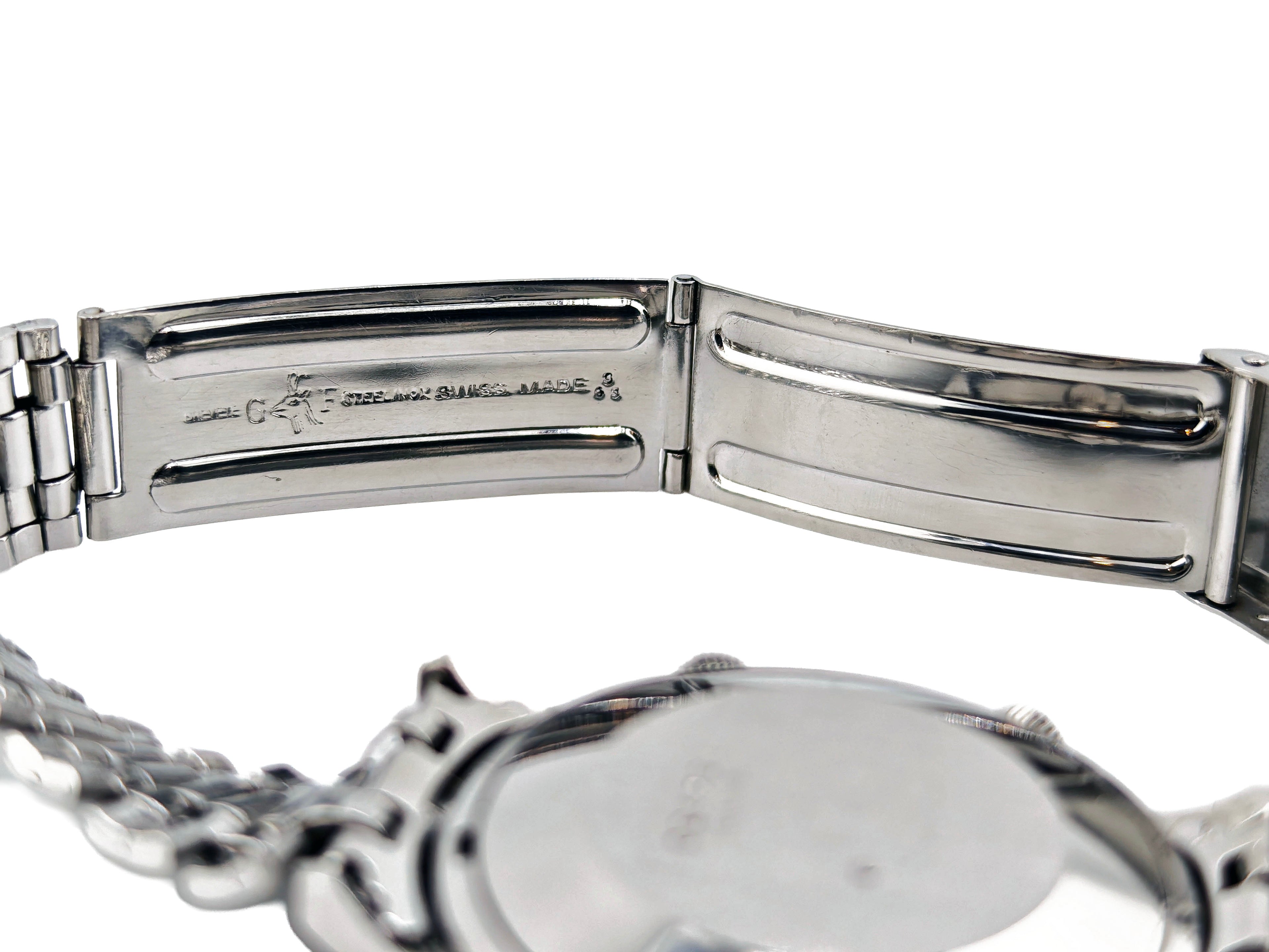 ジャガールクルト メモボックス 純正ゲイフレアーブレスレット Ref.E855 / JAEGER LECOULTRE MEMOVOX