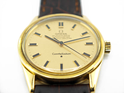 オメガ コンステレーションクロノメーター K18無垢 Ref.167.021 / OMEGA Constellation Chronometer 18K Cal.712