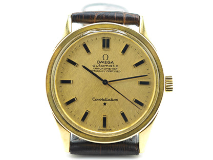 オメガ コンステレーションクロノメーター K18無垢 Ref.167.021 / OMEGA Constellation Chronometer 18K Cal.712