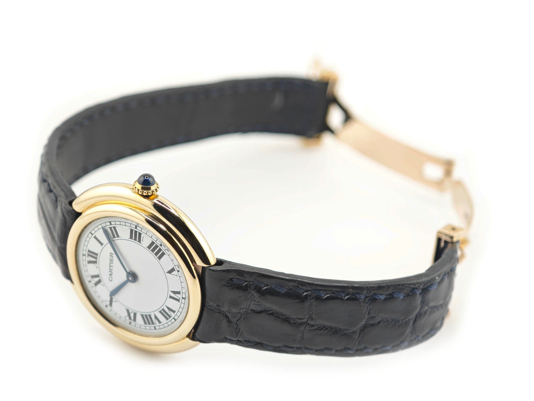 カルティエ ヴァンドームLM PARIS文字盤 Ref.78090 /  Cartier Vendome Jumbo 1970&