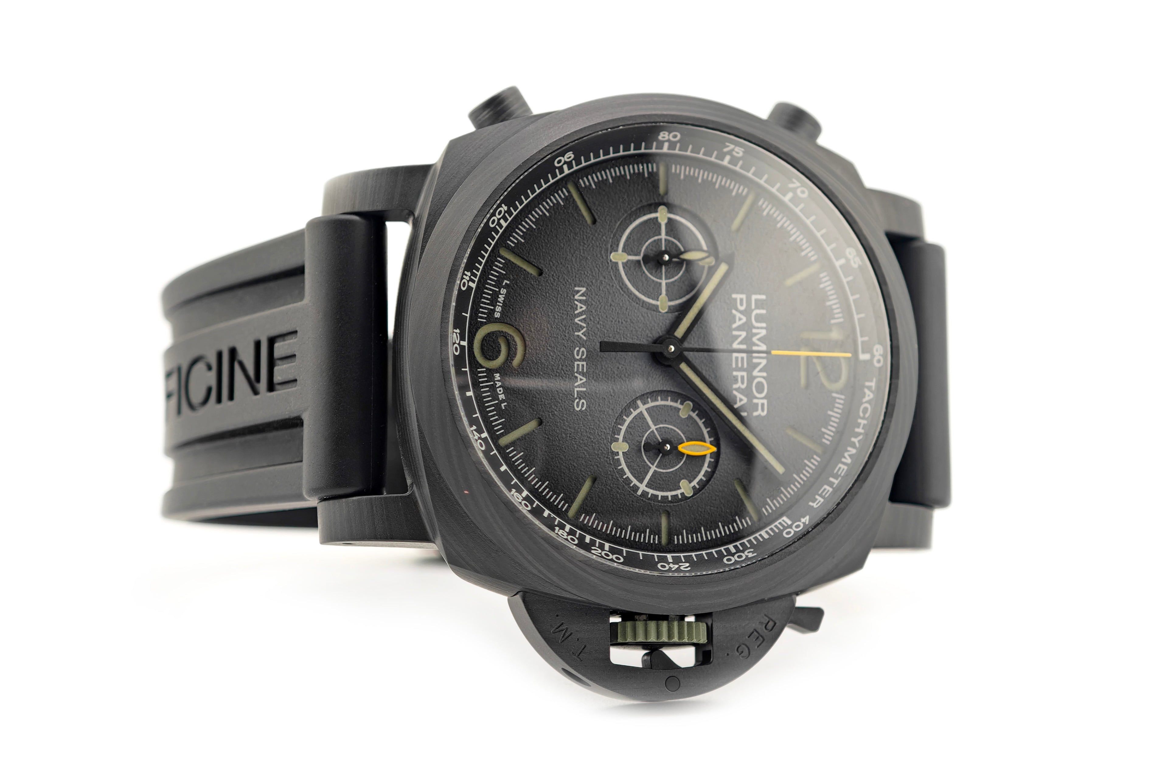 パネライ ルミノールクロノ カーボテック ネイビーシールズ 462本限定 PAM01419 / PANERAI Luminor Chrono Carbotech Navy SEALs