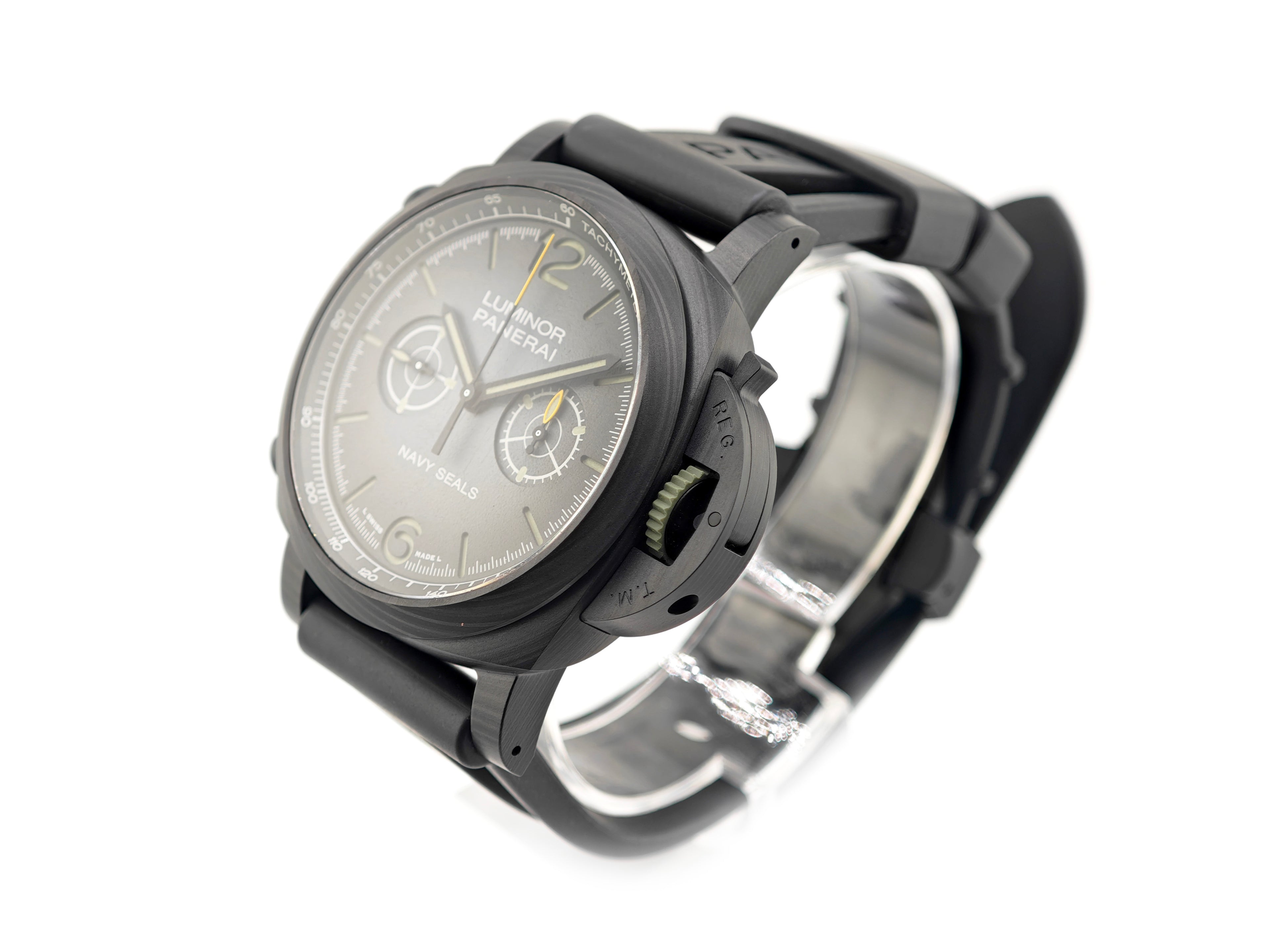 パネライ ルミノールクロノ カーボテック ネイビーシールズ 462本限定 PAM01419 / PANERAI Luminor Chrono Carbotech Navy SEALs