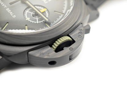 パネライ ルミノールクロノ カーボテック ネイビーシールズ 462本限定 PAM01419 / PANERAI Luminor Chrono Carbotech Navy SEALs