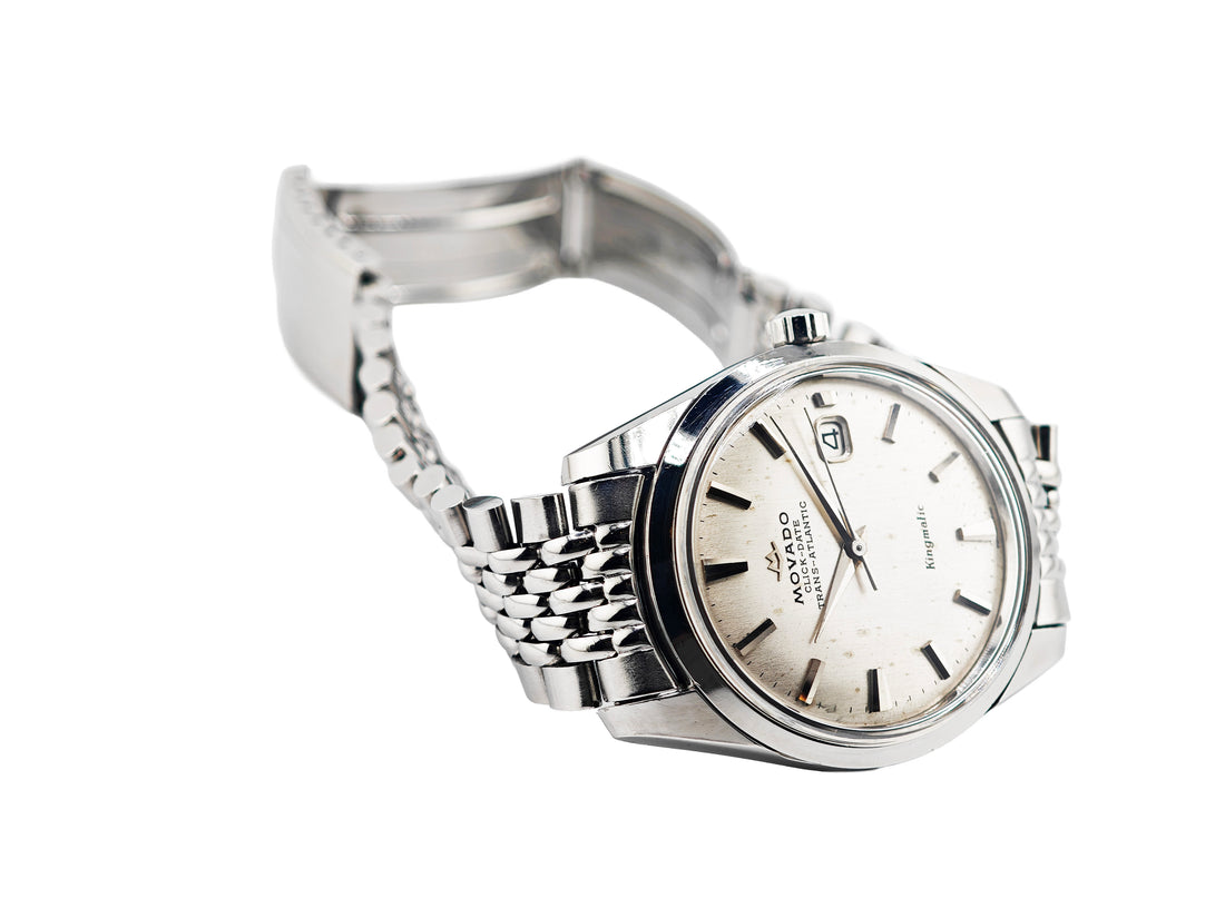 モバード キングマチック クリックデイト Ref.J15292 / MOVADO CLICK-DATE TRANS-ATLANTIC KINGMATIC 1960&