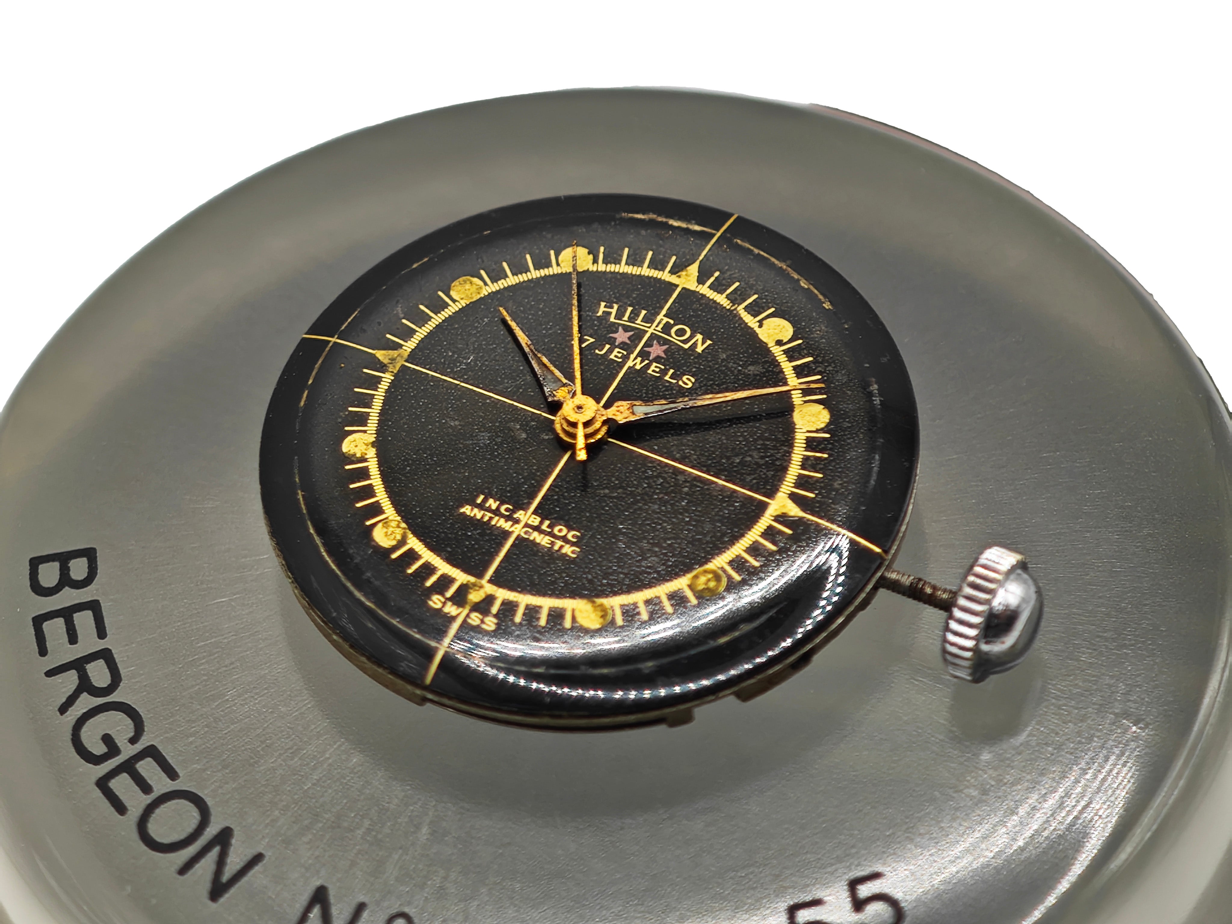 ヒルトン クロスヘア・ミラーダイヤル / HILTON Divers style 1950's