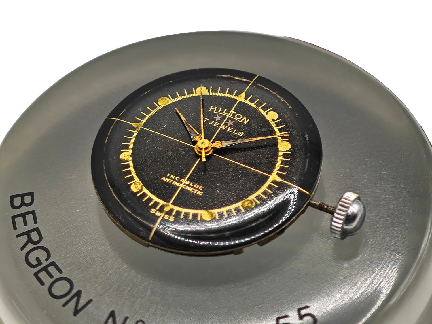 ヒルトン クロスヘア・ミラーダイヤル / HILTON Divers style 1950&