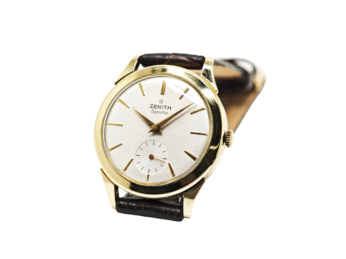 ゼニス スポルト 18K無垢  / ZENITH SPORTO 18K SOLID GOLD Cal.40T 1950&