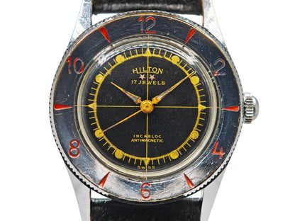 ヒルトン クロスヘア・ミラーダイヤル / HILTON Divers style 1950&