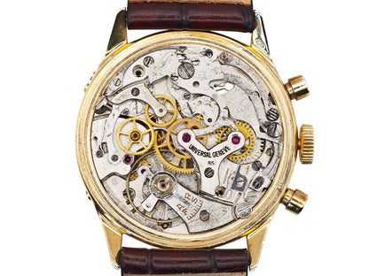 ユニバーサルジュネーブ トリプルカレンダー ムーンフェイズ クロノグラフ K18無垢 / UNIVERSAL GENEVE TripleDate Moonphase Ref.337245