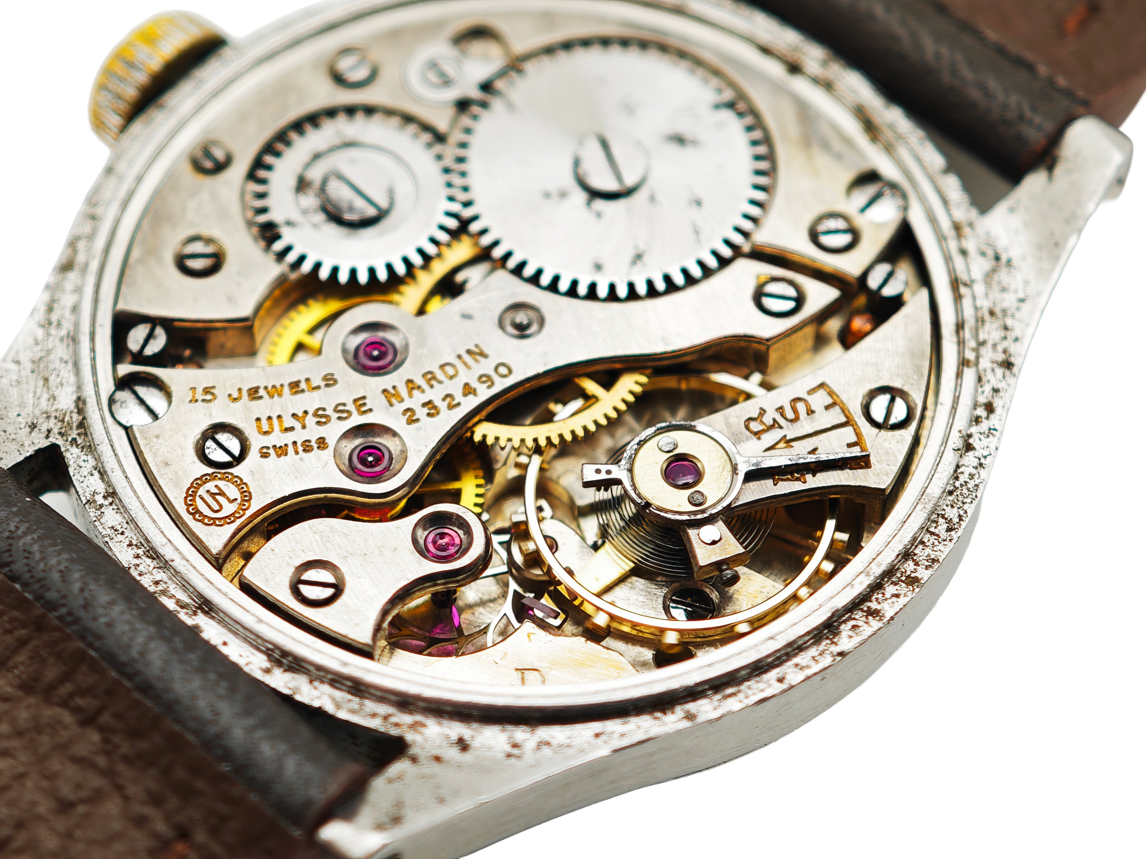 ユリスナルダン ポーセリン スモールセコンド / ULYSSE NARDIN Porcelain dial