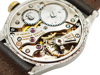 ユリスナルダン ポーセリン スモールセコンド / ULYSSE NARDIN Porcelain dial