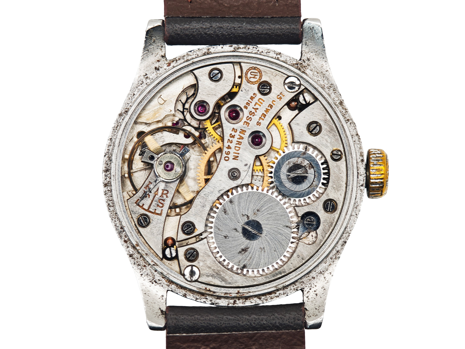 ユリスナルダン ポーセリン スモールセコンド / ULYSSE NARDIN Porcelain dial