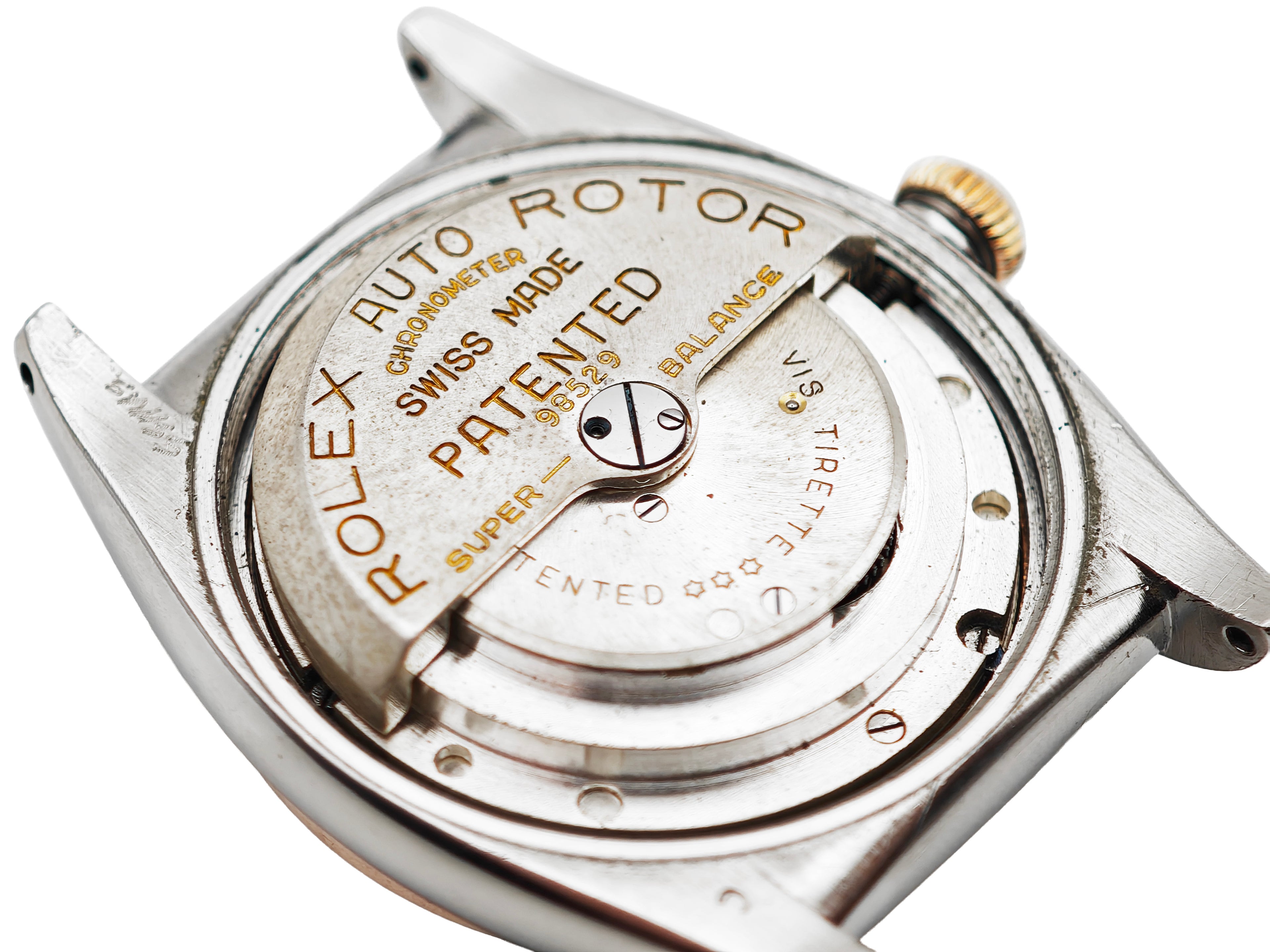 ロレックス バブルバック ピンクゴールドコンビ Ref.3372 / ROLEX Bubble back Cal.NA