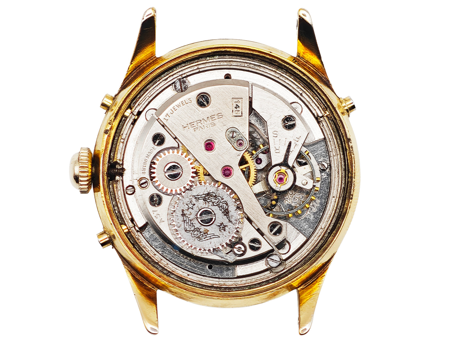 エルメス トリプルカレンダームーンフェイズ / HERMES Triple date moonphase cal.Venus 222