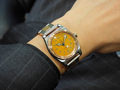 ロレックス バブルバック ピンクゴールドコンビ Ref.3372 / ROLEX Bubble back Cal.NA