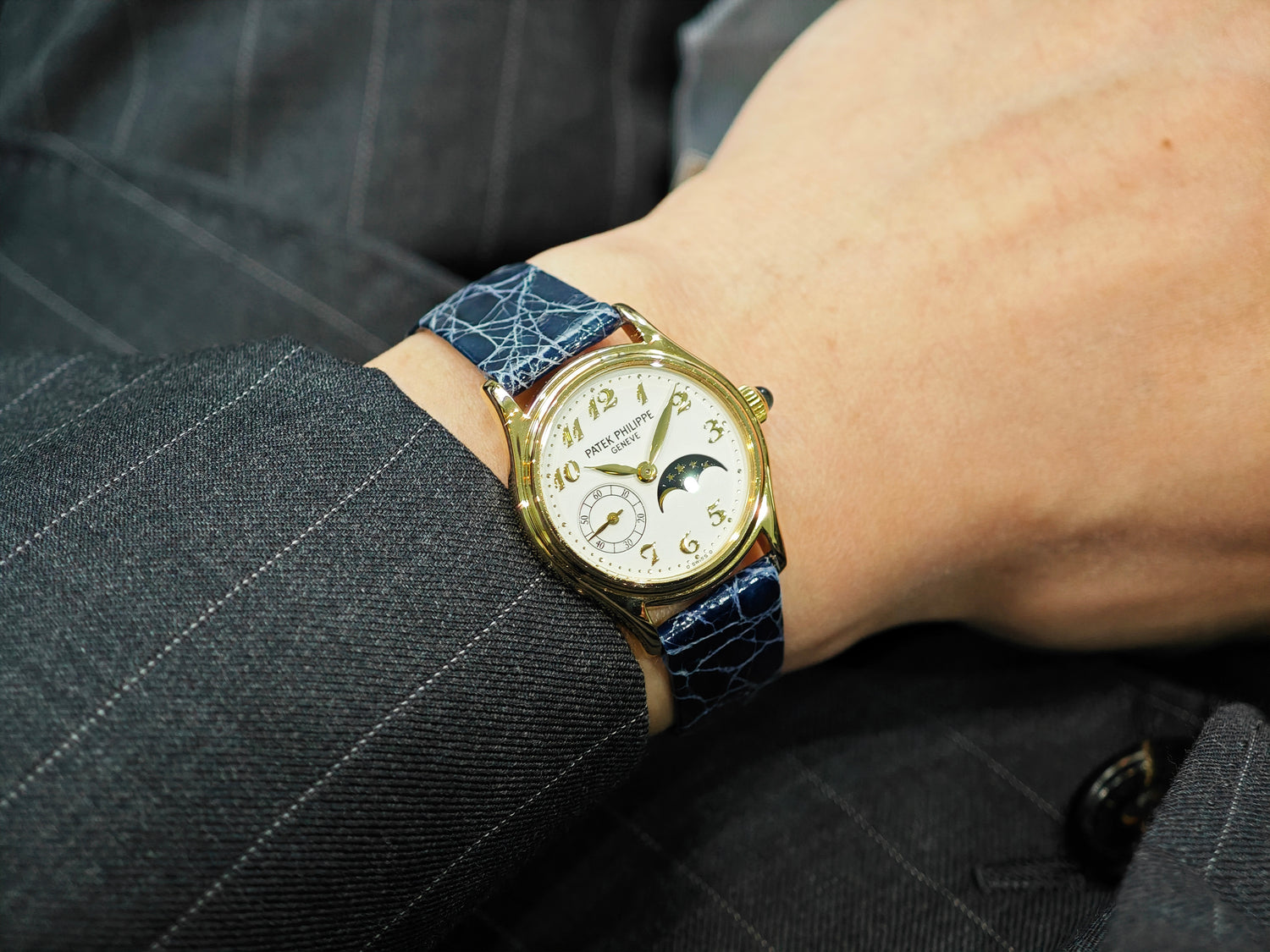 【商談中 ON HOLD】パテックフィリップ ムーンフェイズ Ref.4856J-001 / PATEK PHILIPPE  YELLOWGOLD  MOONPHASES