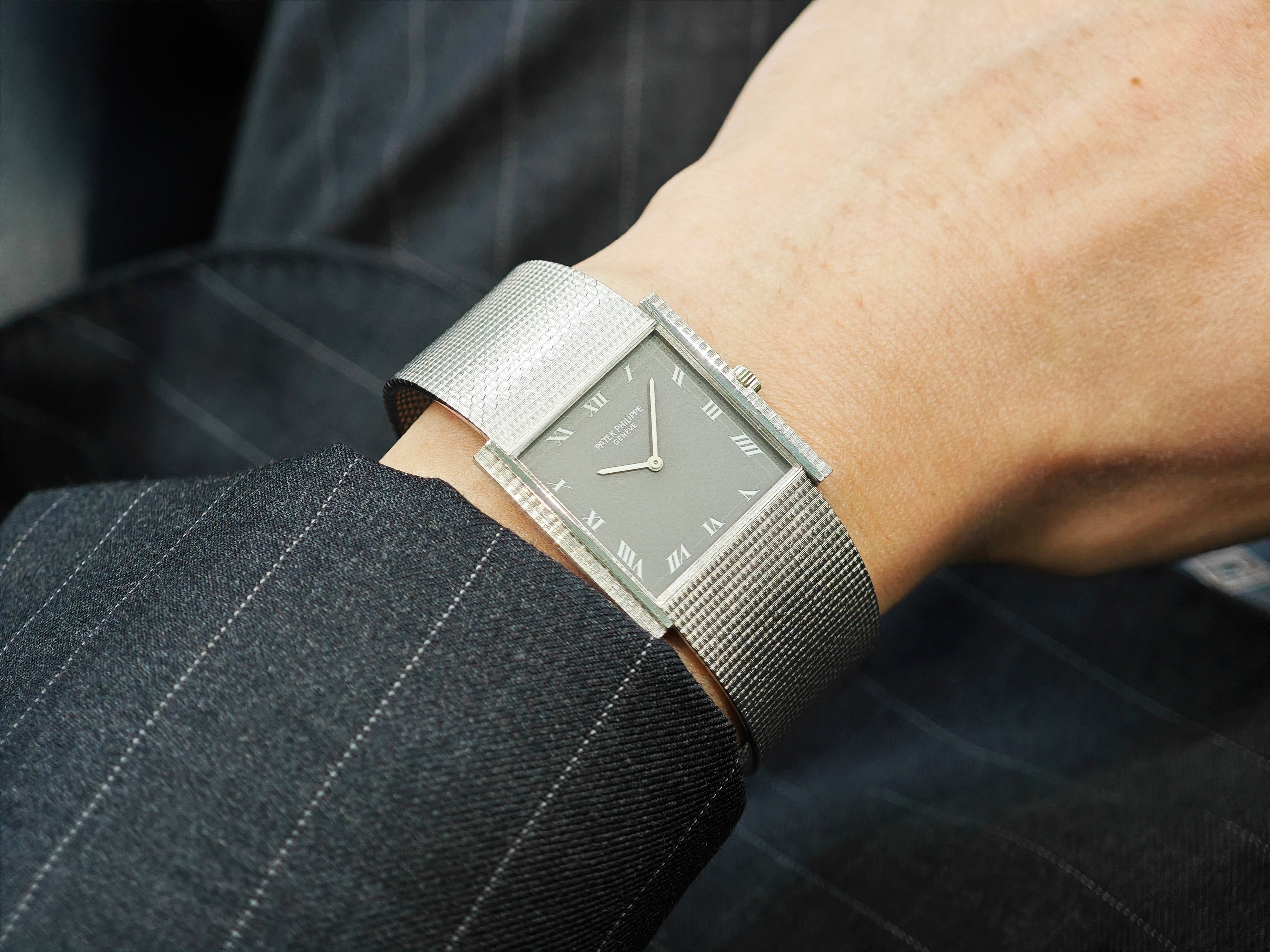 パテックフィリップ ゴンドーロ Ref.3570-1 グレーローマンダイヤル / Patek Philippe Gondolo 18K White Gold