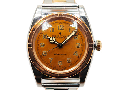 ロレックス バブルバック ピンクゴールドコンビ Ref.3372 / ROLEX Bubble back Cal.NA