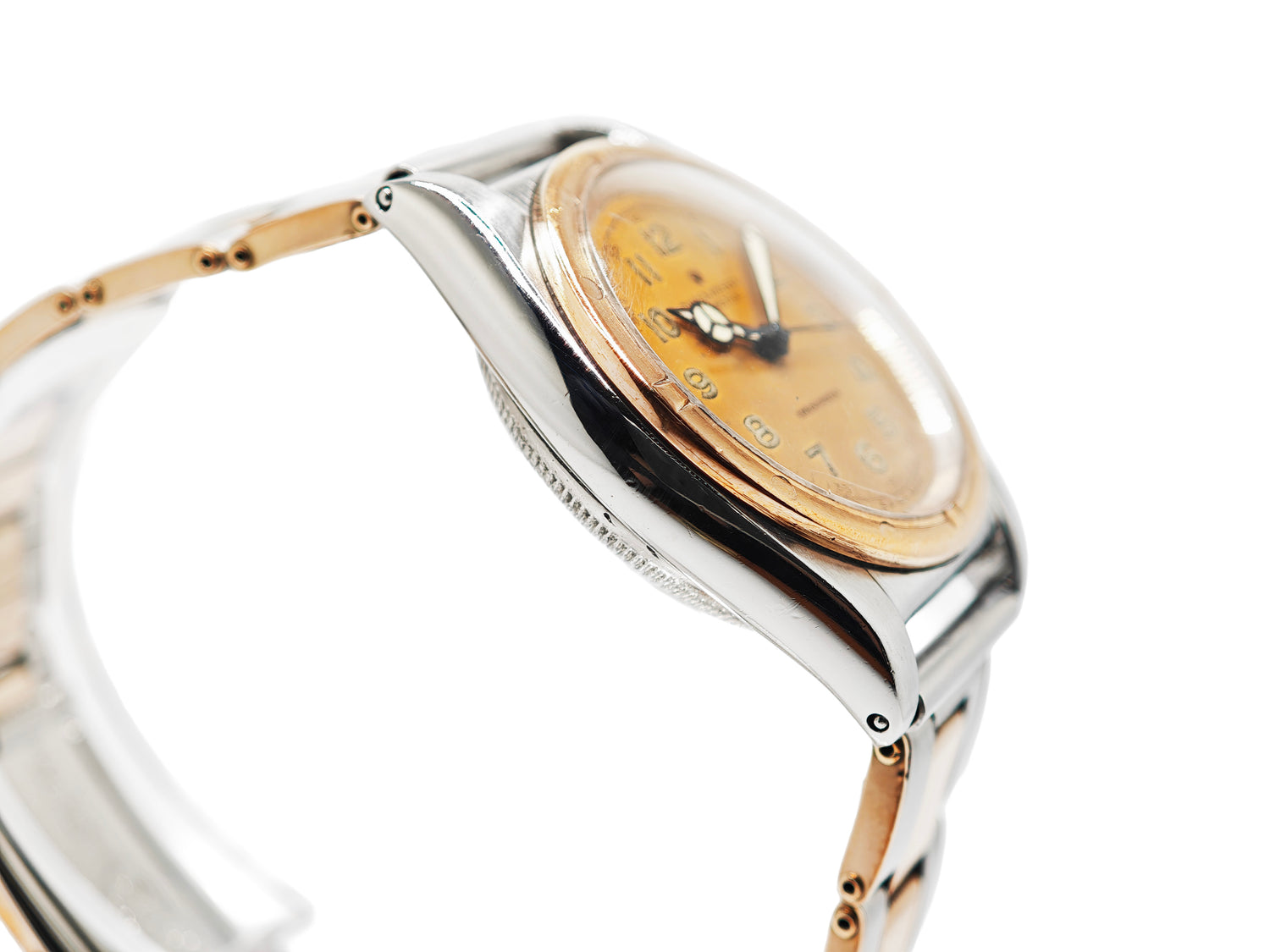 ロレックス バブルバック ピンクゴールドコンビ Ref.3372 / ROLEX Bubble back Cal.NA