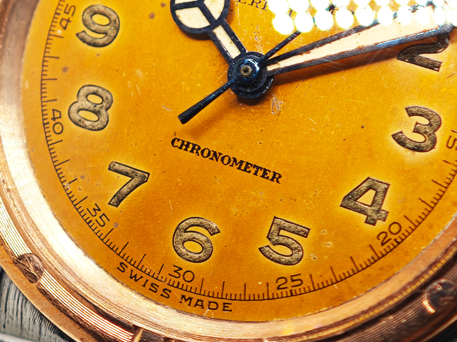 ロレックス バブルバック ピンクゴールドコンビ Ref.3372 / ROLEX Bubble back Cal.NA