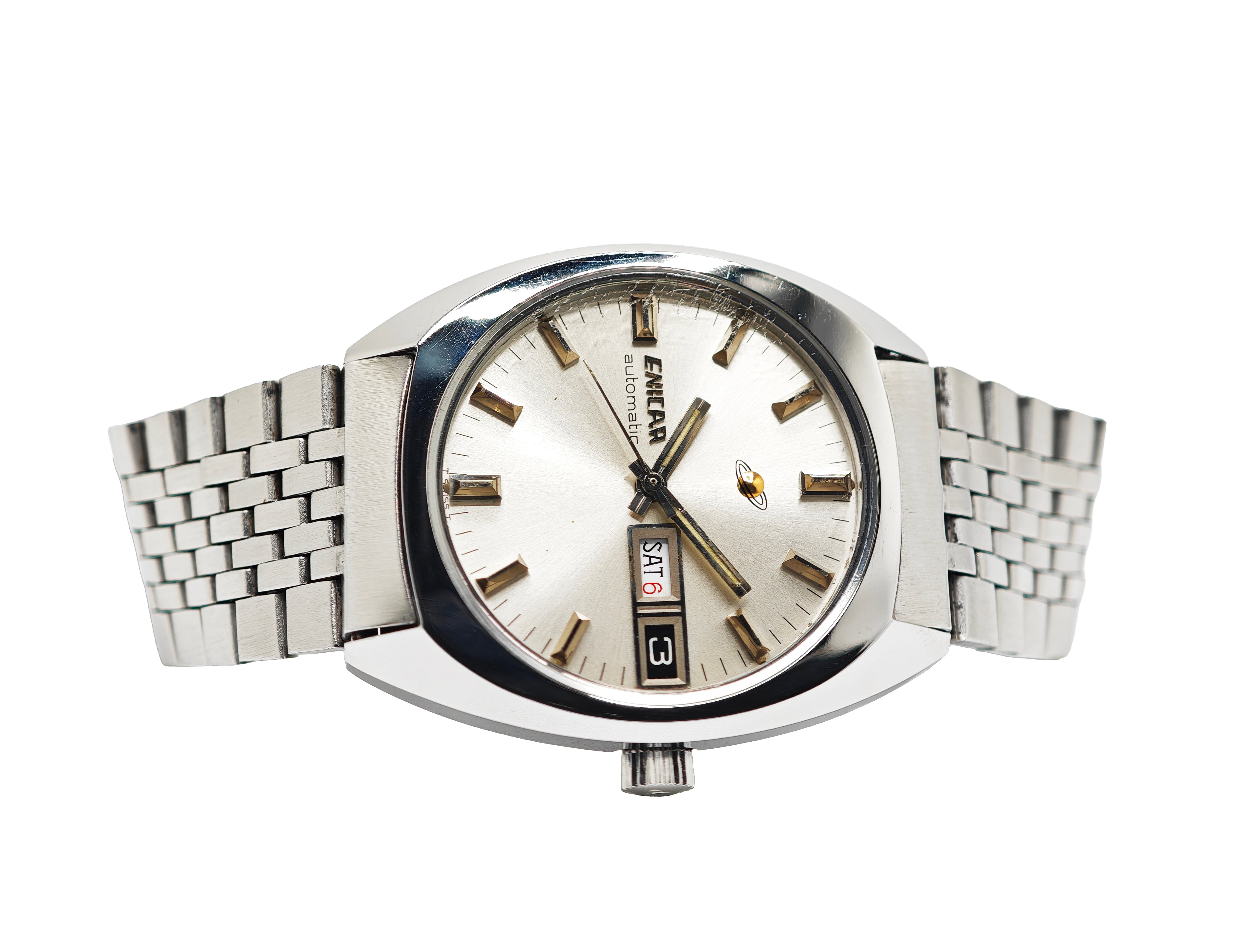 ENICAR エニカ 腕時計 エニカ デイデイト Ref.167-51-25 / ENICAR DAYDATE – WatchTender