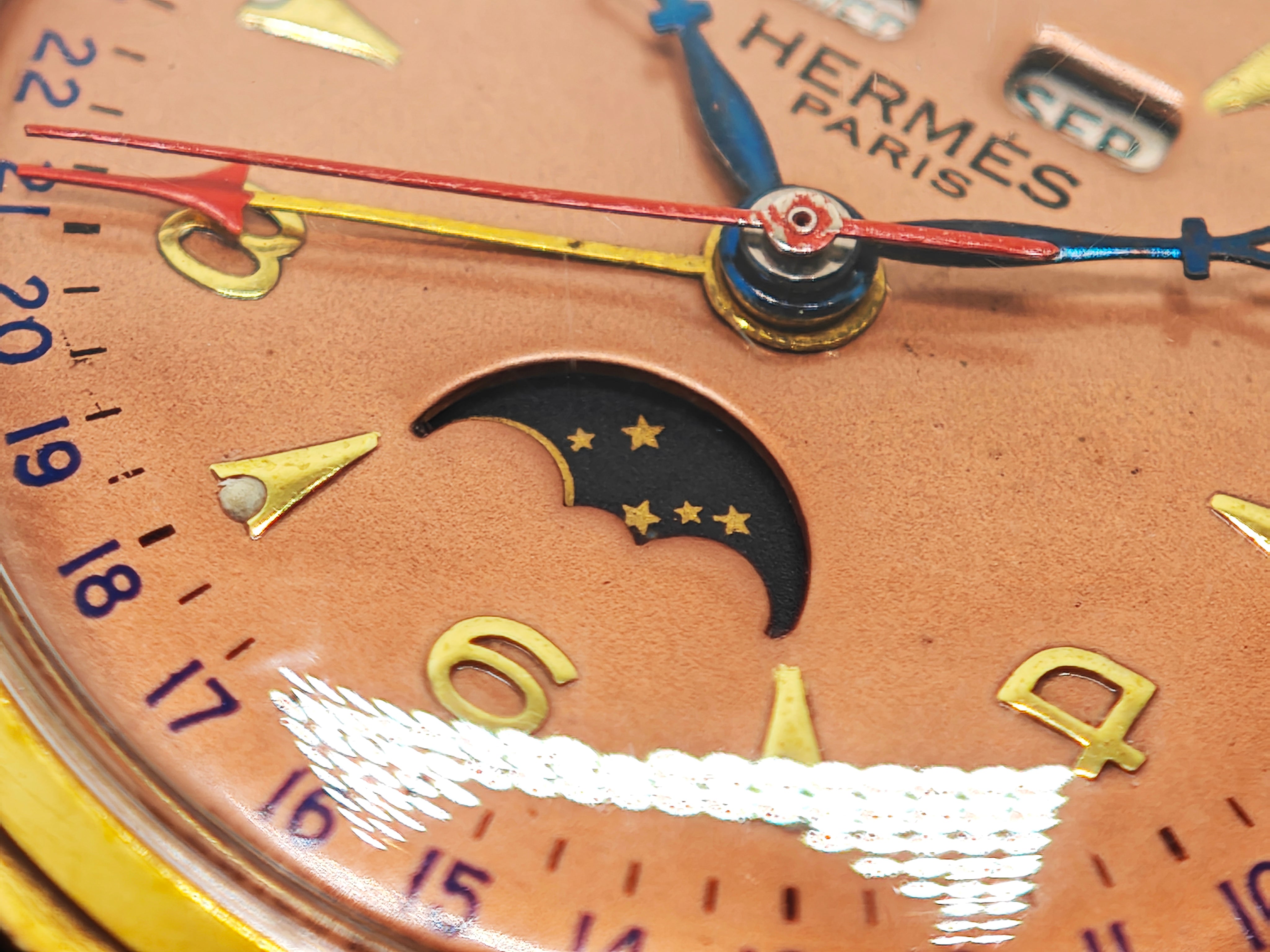 エルメス トリプルカレンダームーンフェイズ / HERMES Triple date