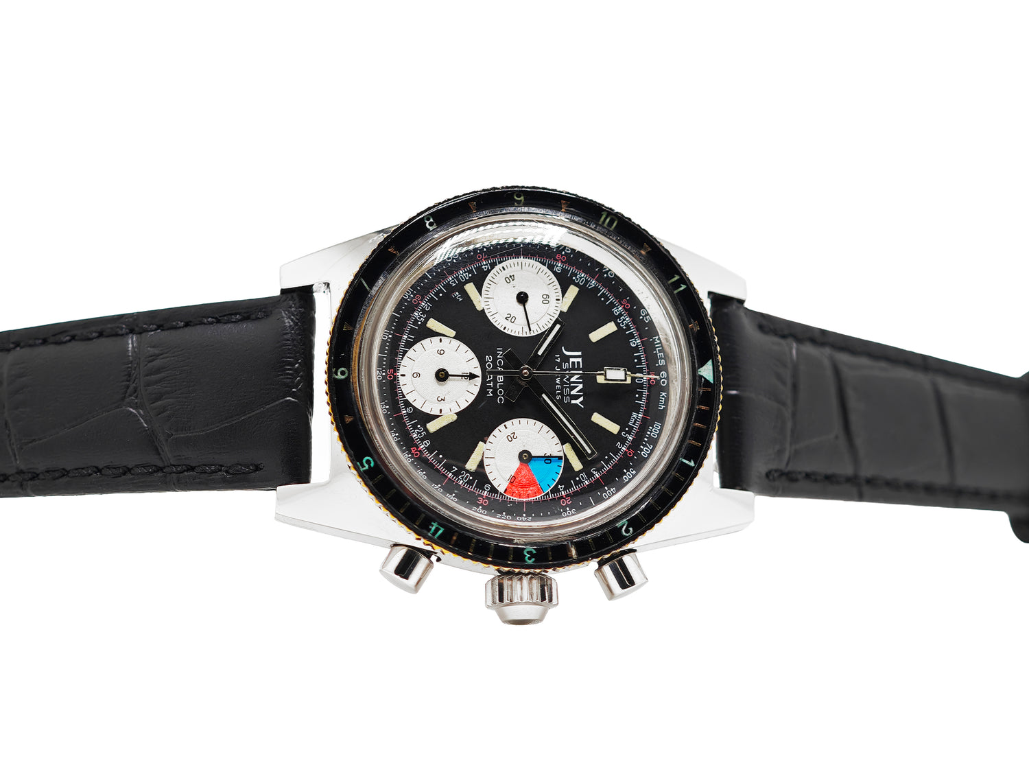 ジェニー(DOXA) カリビアン ヨッティングクロノグラフ Ref.2003 / JENNY Caribbean Cal.Valjoux 72