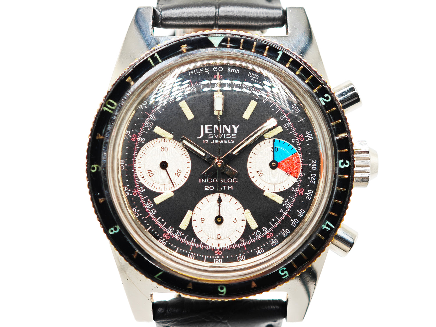 ジェニー(DOXA) カリビアン ヨッティングクロノグラフ Ref.2003 / JENNY Caribbean Cal.Valjoux 72