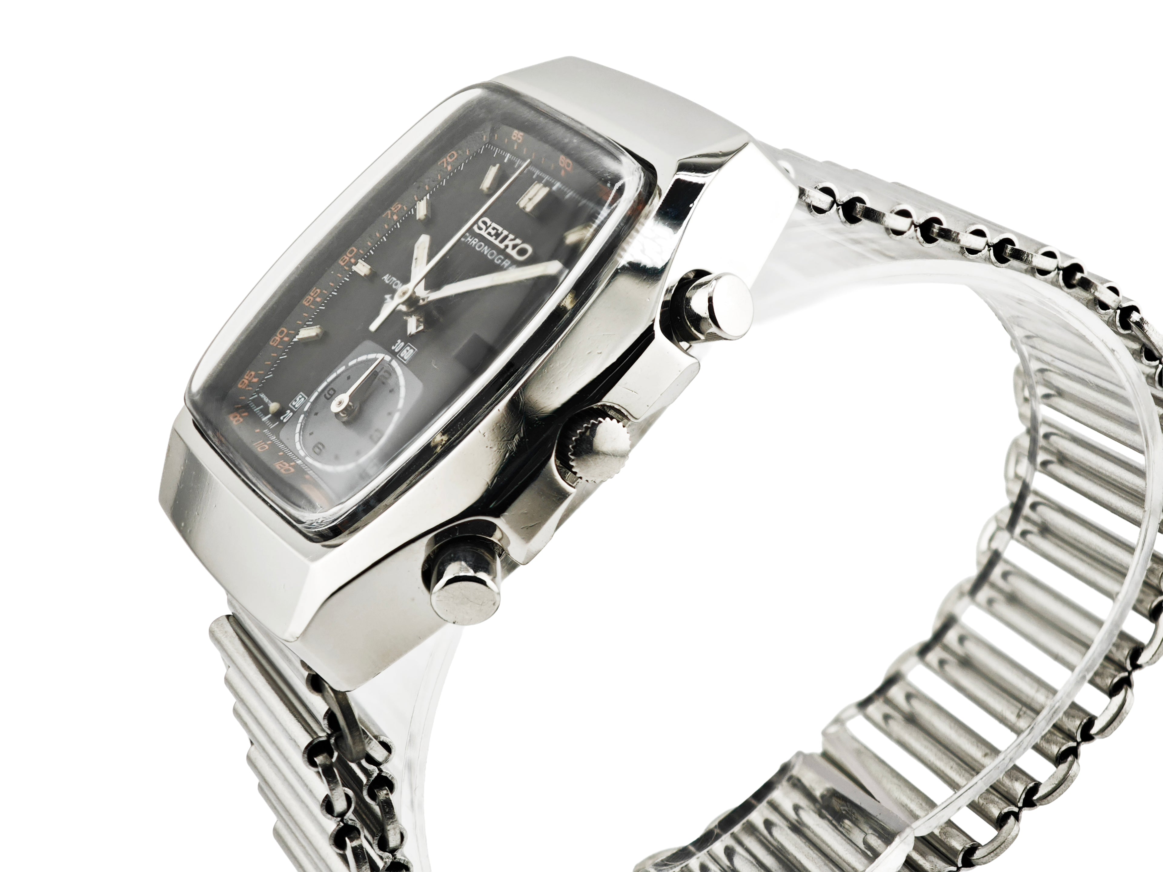 セイコー 同軸クロノグラフ フライバック 輸出専用モデル Ref.7016-5020 / SEIKO Monaco Flyback Chronograph