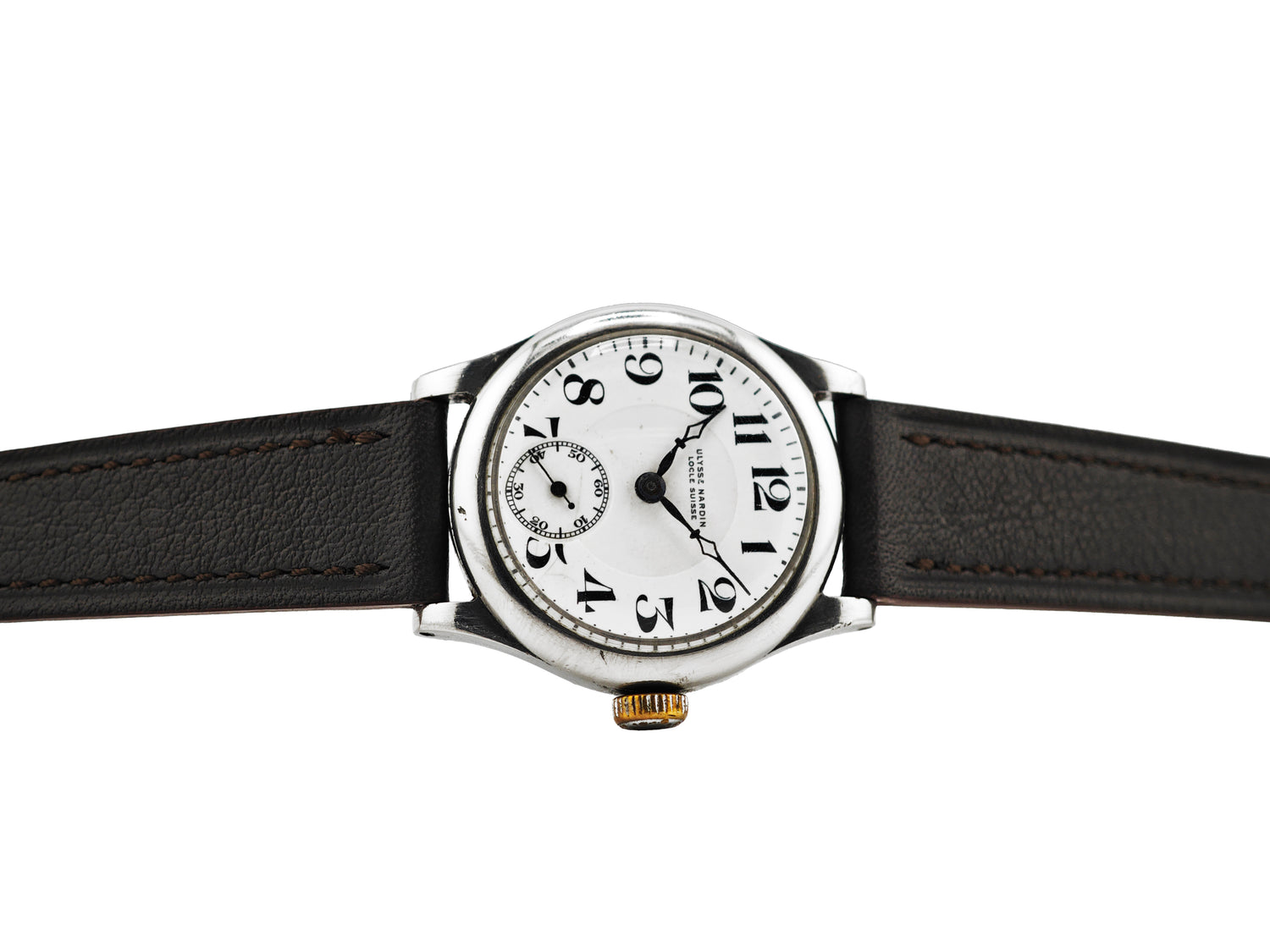 ユリスナルダン ポーセリン スモールセコンド / ULYSSE NARDIN Porcelain dial