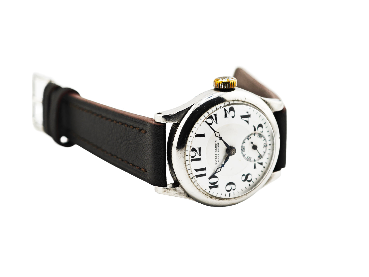 ユリスナルダン ポーセリン スモールセコンド / ULYSSE NARDIN Porcelain dial