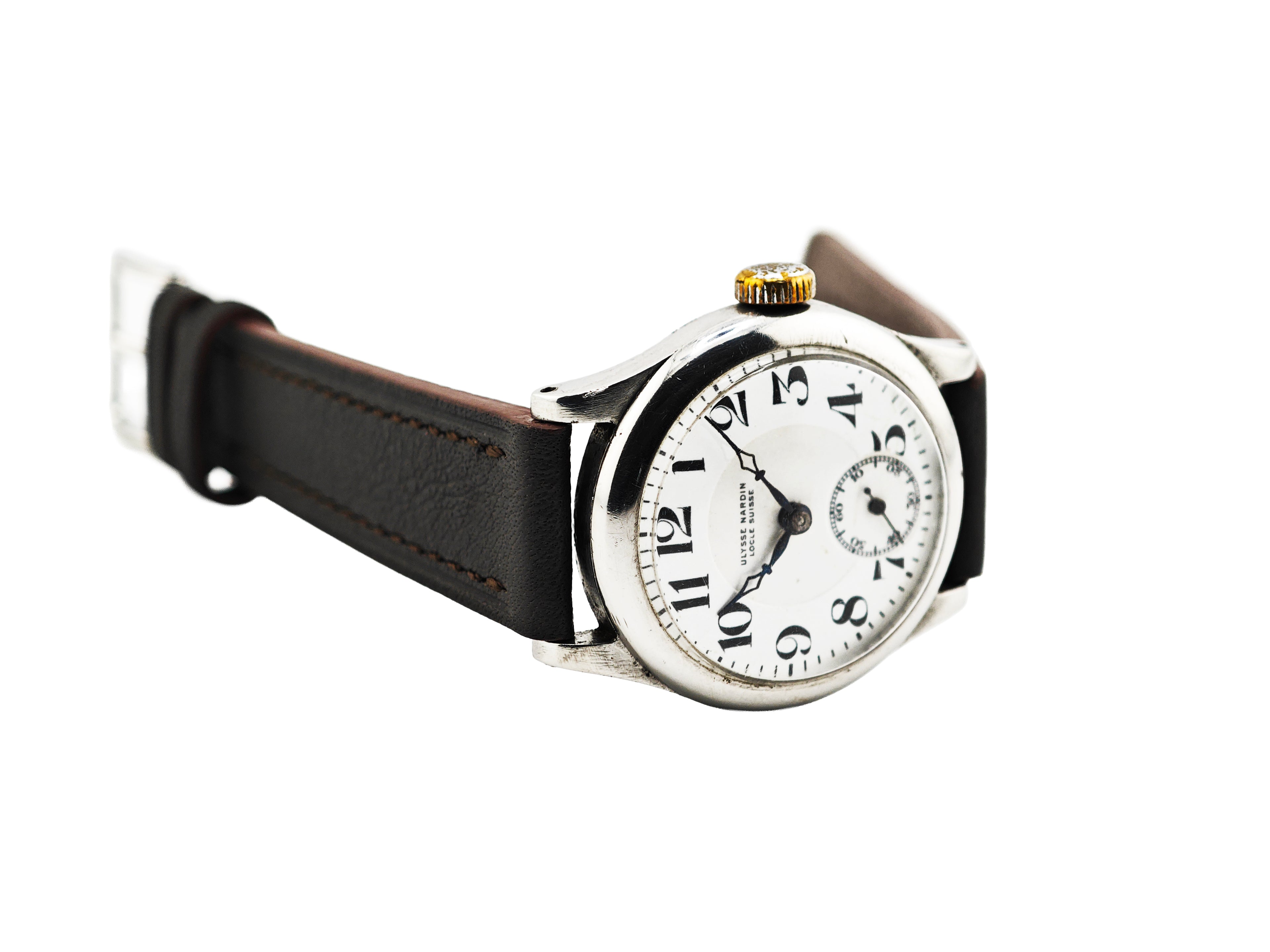 ユリスナルダン ポーセリン スモールセコンド / ULYSSE NARDIN Porcelain dial