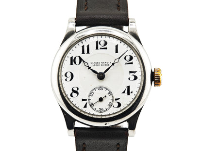 ユリスナルダン ポーセリン スモールセコンド / ULYSSE NARDIN Porcelain dial