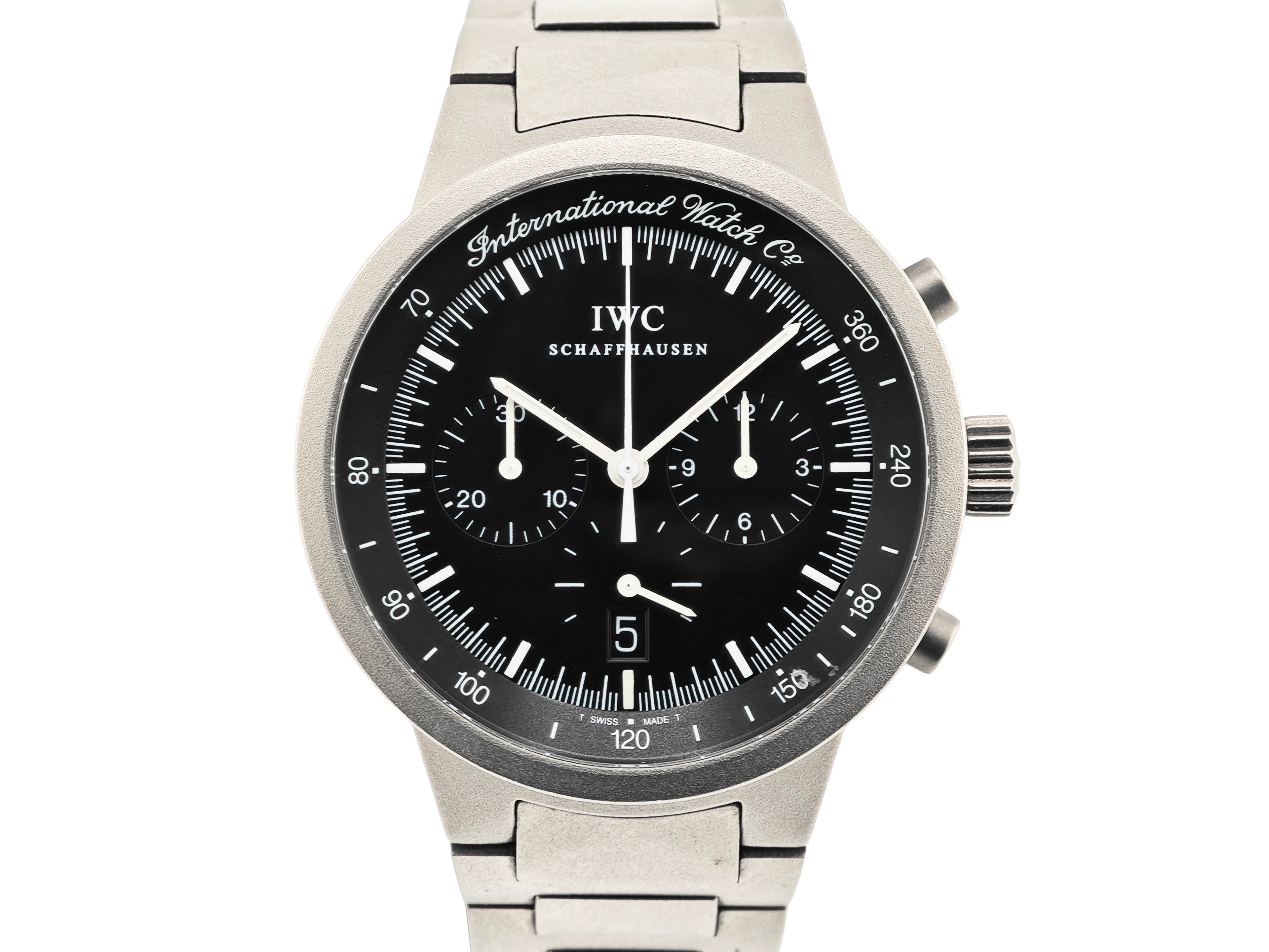 IWC GST クロノグラフ メカクォーツ IW372701