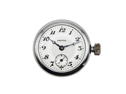 精工舎(現セイコー) ネーション ポーセリン 二重ケース モリス9型 Ref.9047 /  SEIKO NATION Porcelain Dial