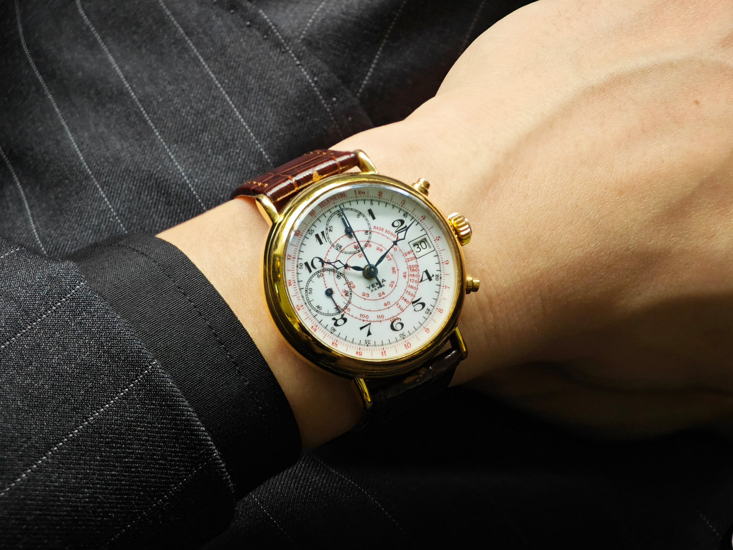 イエマ ヴィンテージクロノグラフ / YEMA Valjoux 7765 1980&