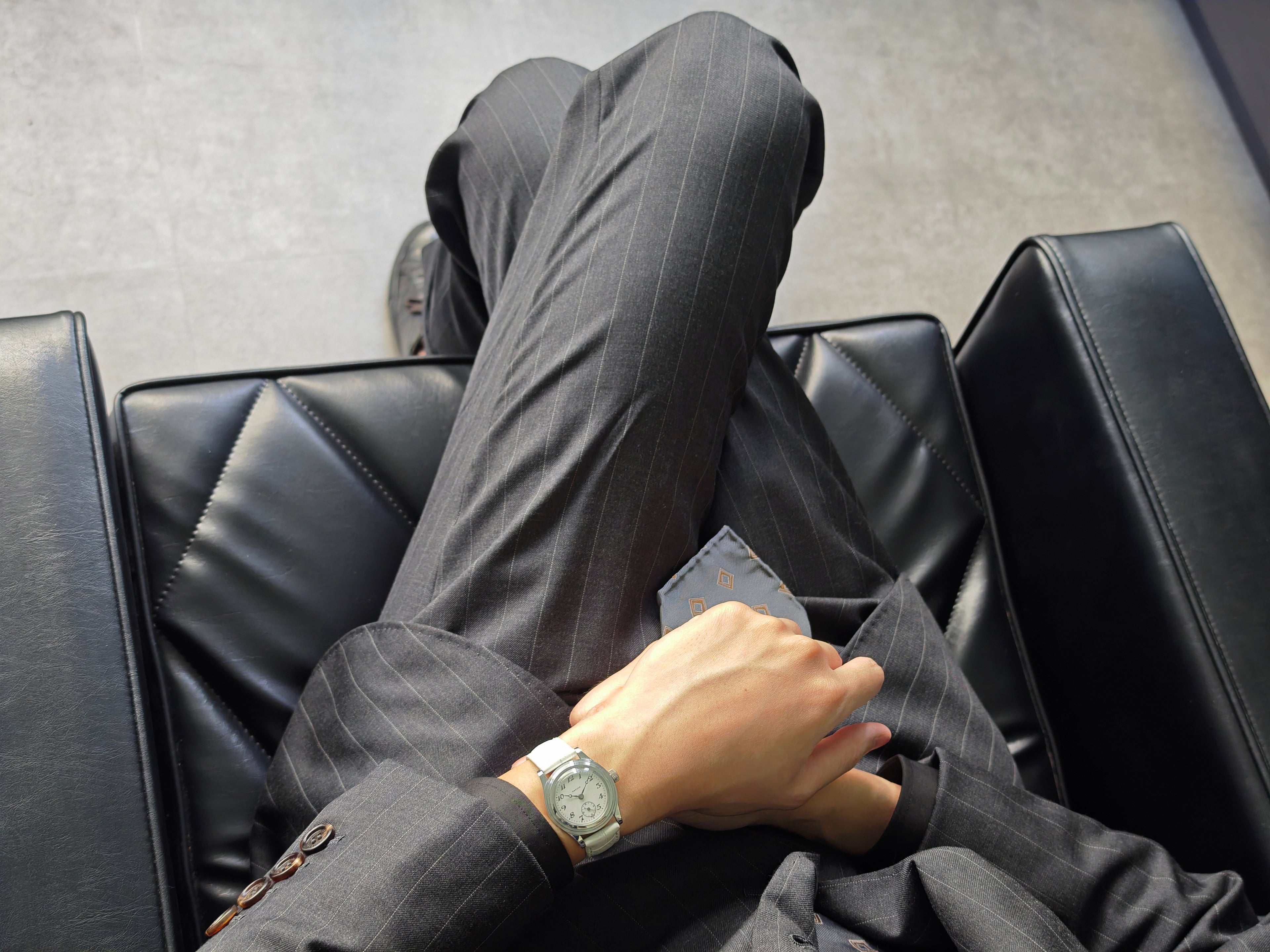 精工舎(現セイコー) ネーション ポーセリン 二重ケース モリス9型 Ref.9047 /  SEIKO NATION Porcelain Dial